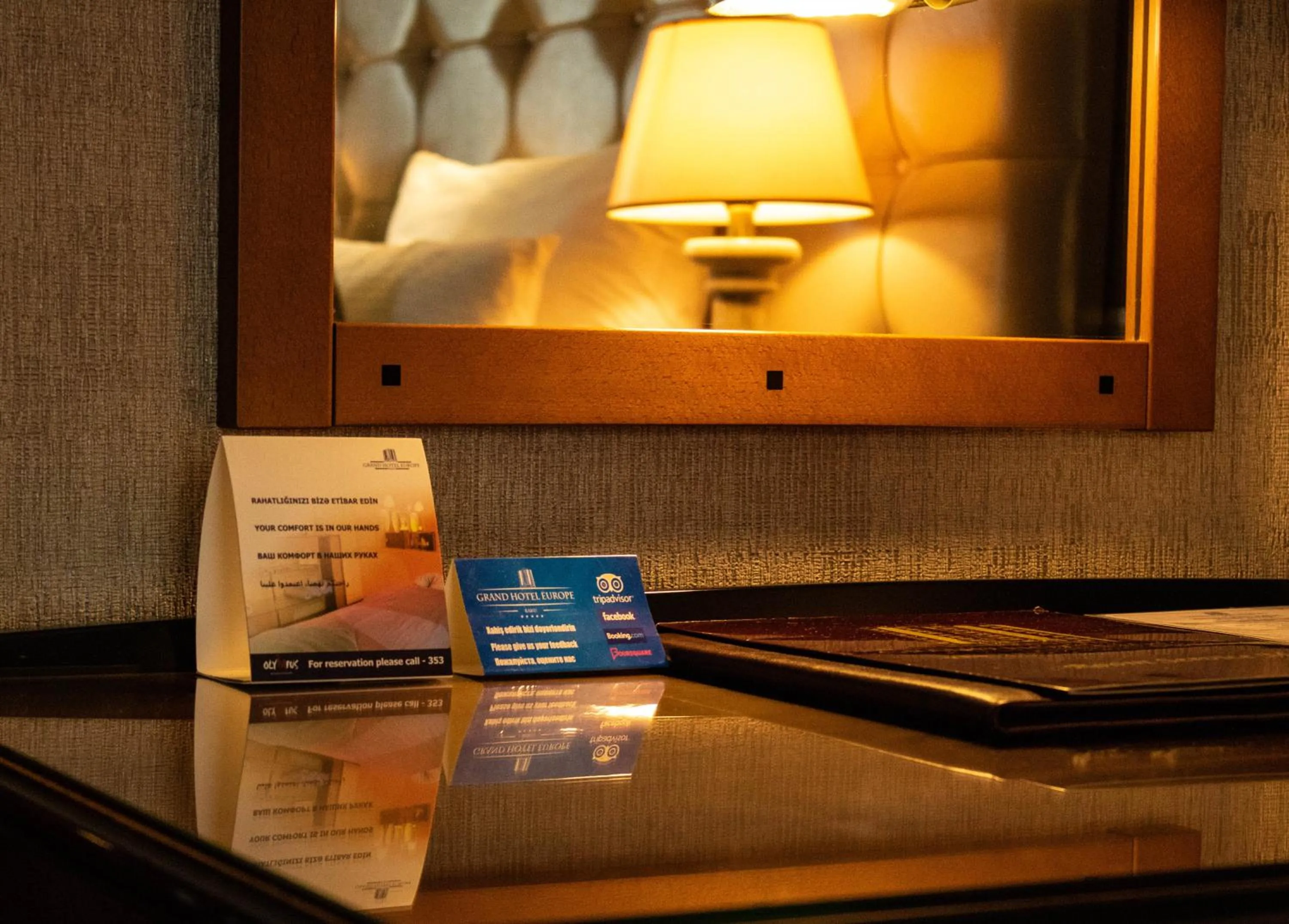 room service in Grand Hotel Europe