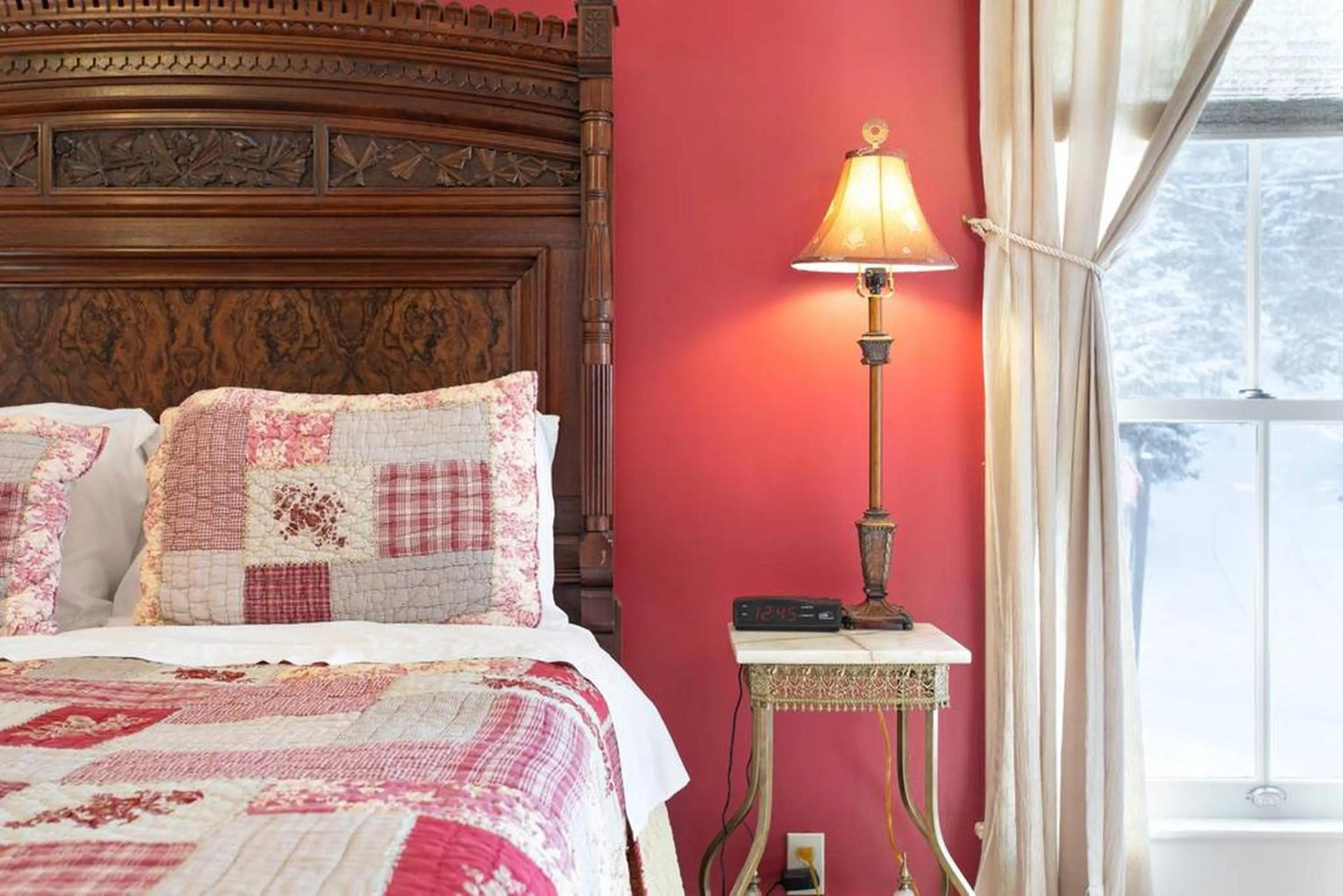 Bed in Rose Street Bed & Breakfast