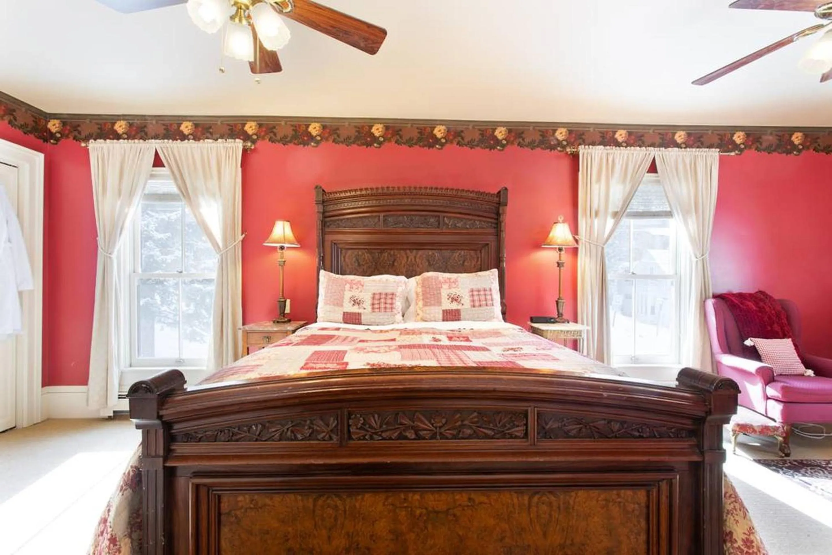 Bed in Rose Street Bed & Breakfast