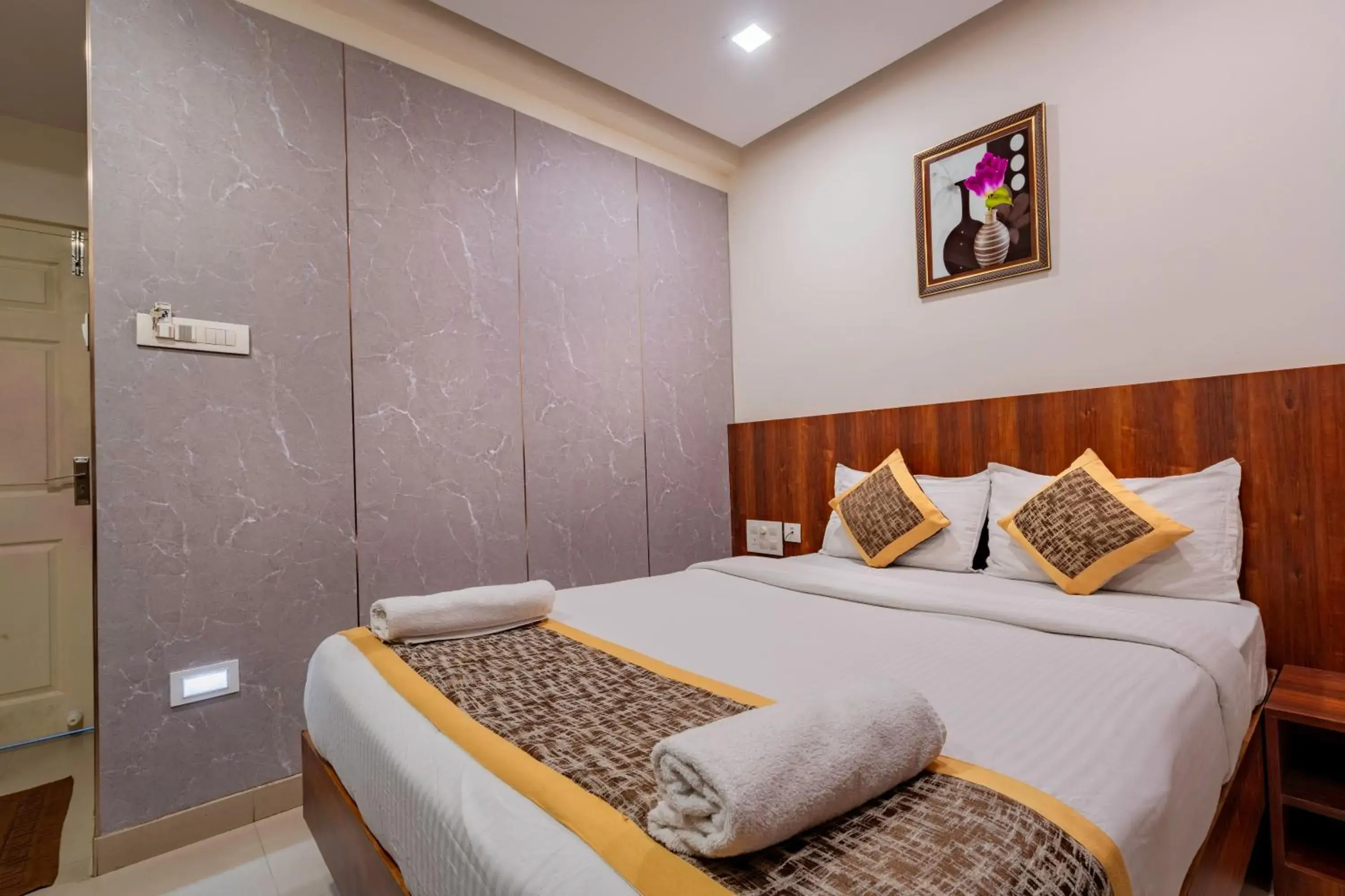 Standard Double Room with Fan in Prime Palace Hotel - MG Road Standard Double Room with Fan in Prime Palace Hotel - MG Road