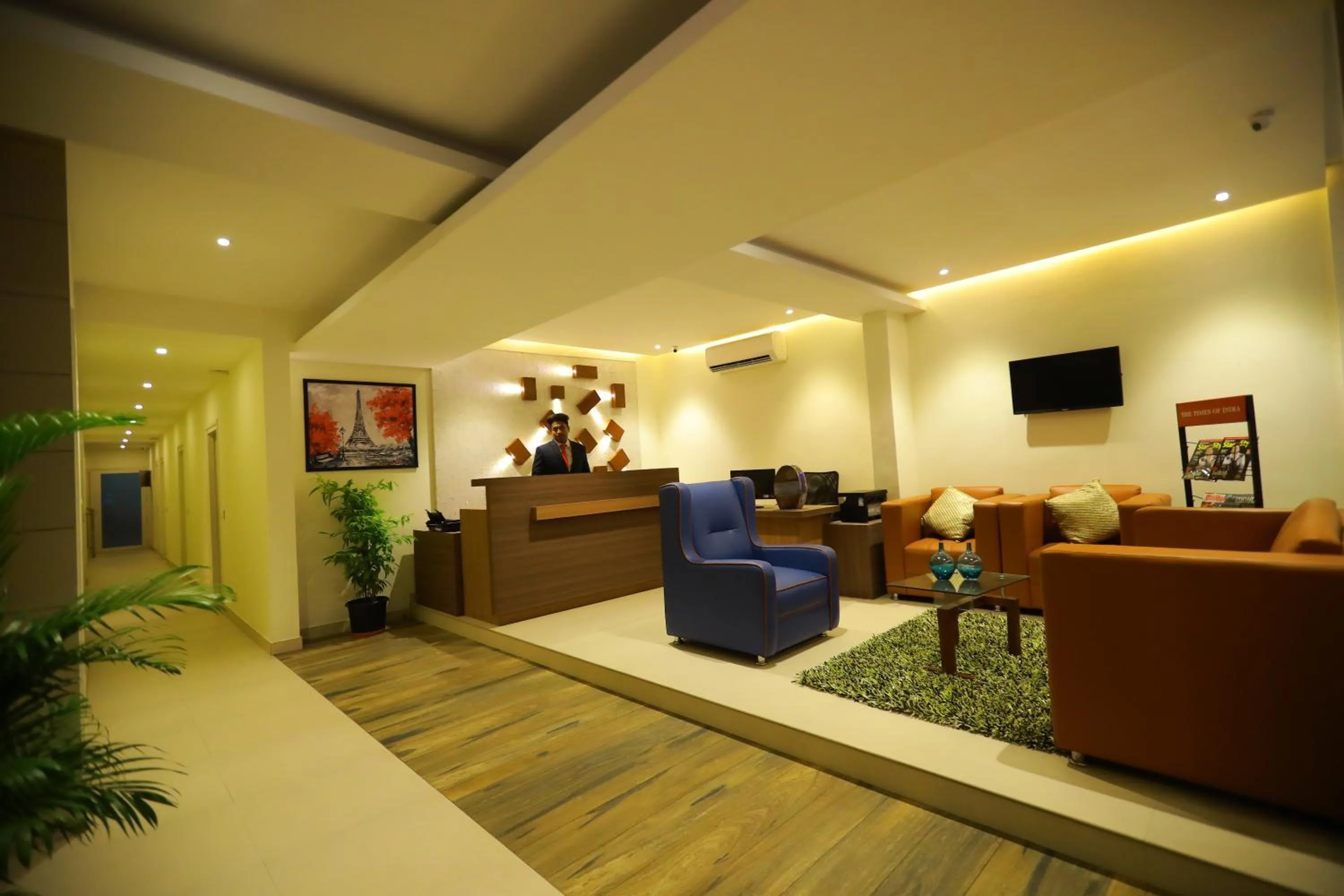 Lobby or reception in Prime Palace Hotel - MG Road