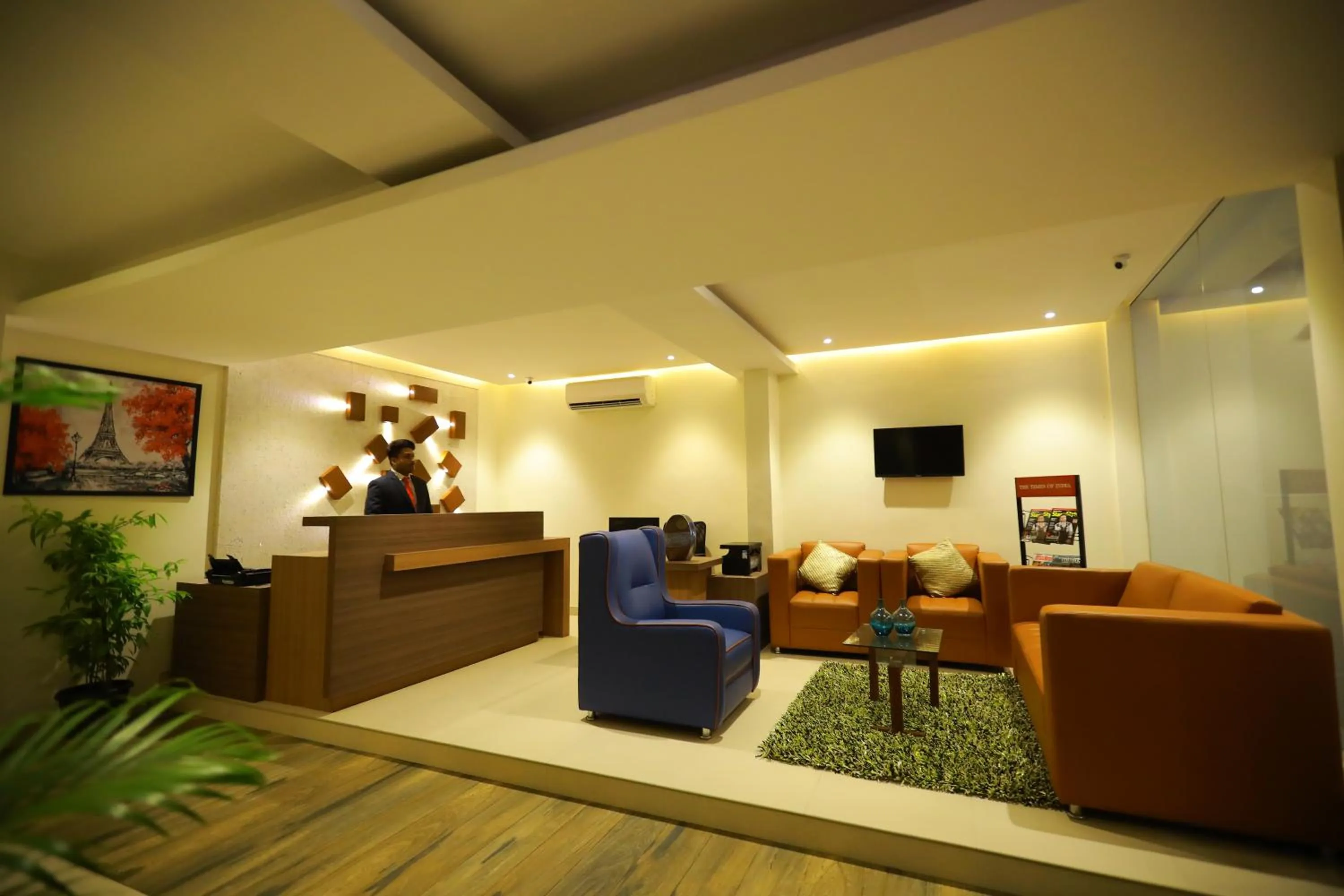 Lobby or reception in Prime Palace Hotel - MG Road