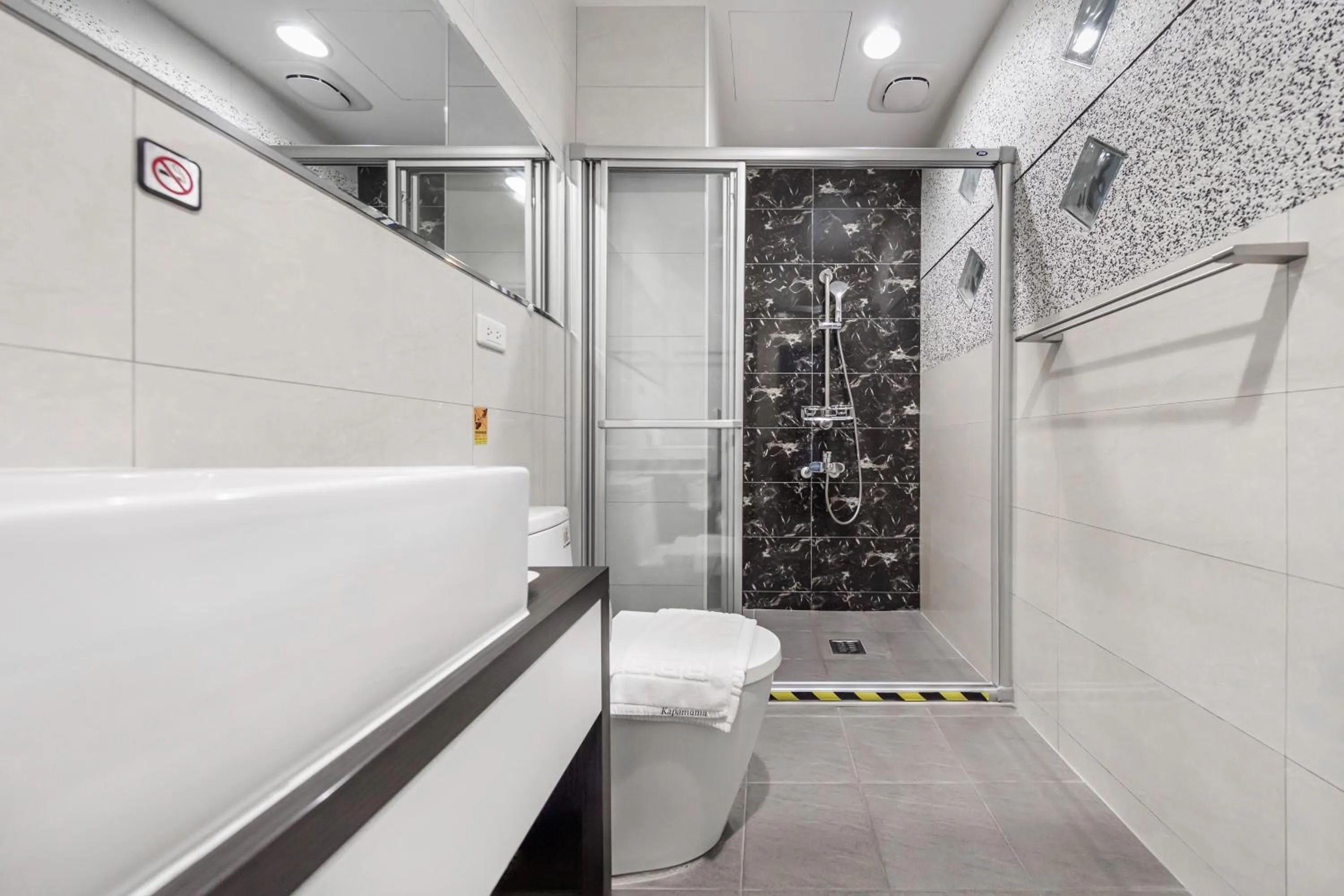 Bathroom in Kapamumu b&b