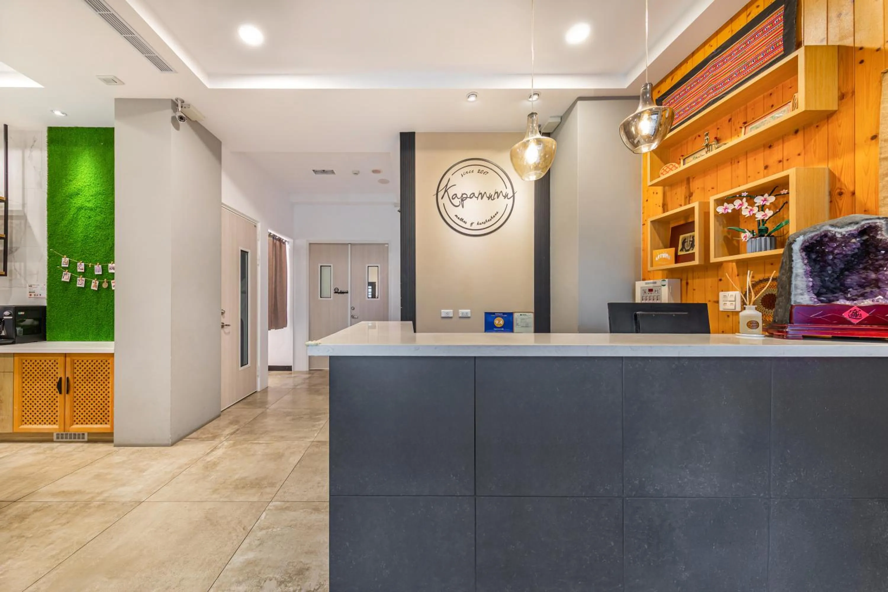 Lobby or reception in Kapamumu b&b