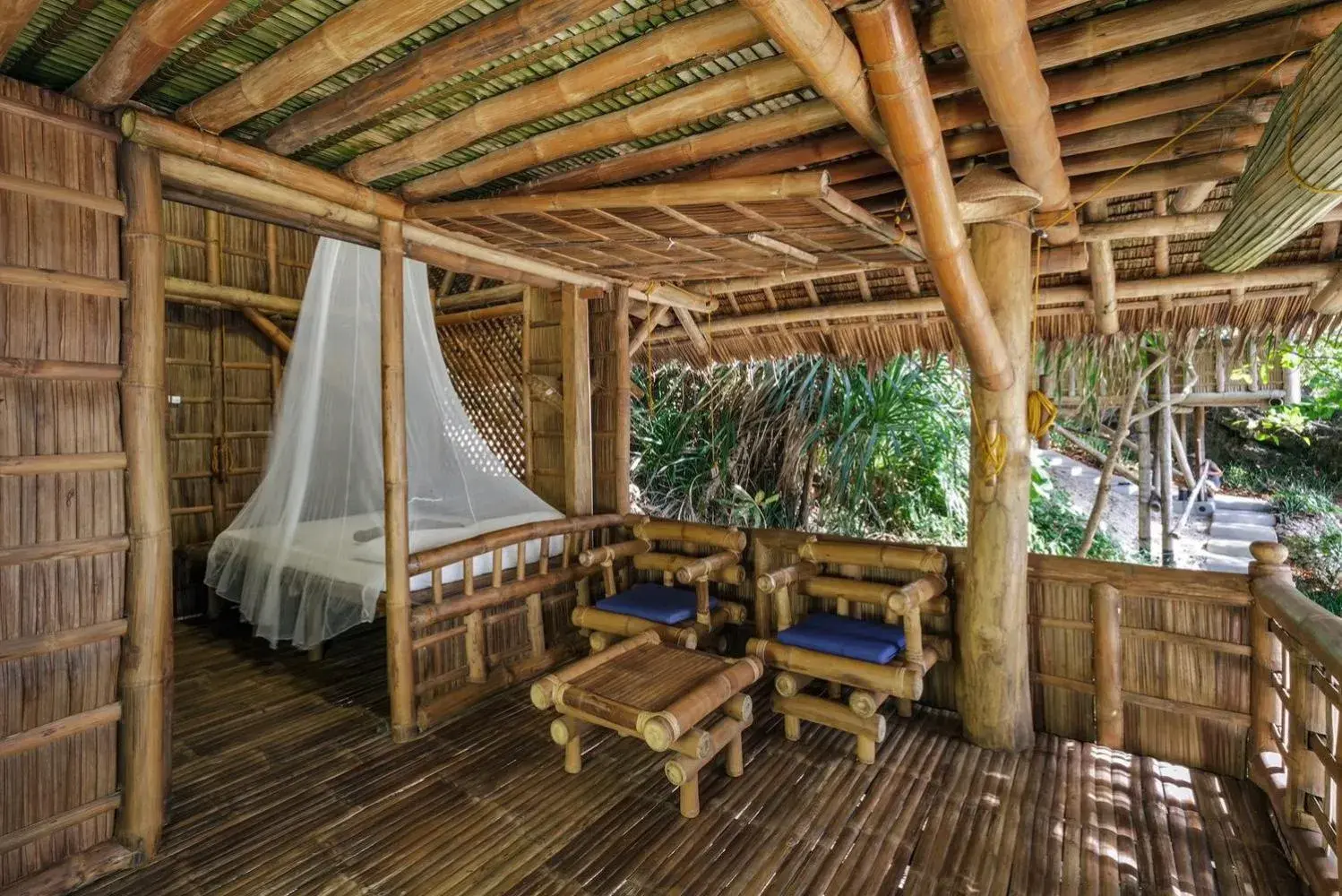 Bungalow - Beach Front in Kookoo's nest eco-lodge Bungalow - Beach Front in Kookoo's nest eco-lodge