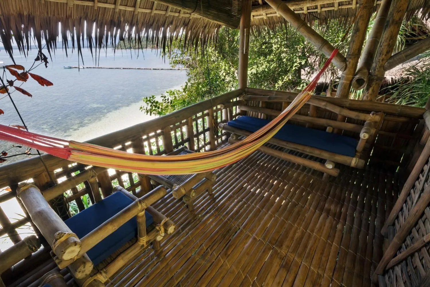 Balcony/Terrace in Kookoo's nest eco-lodge