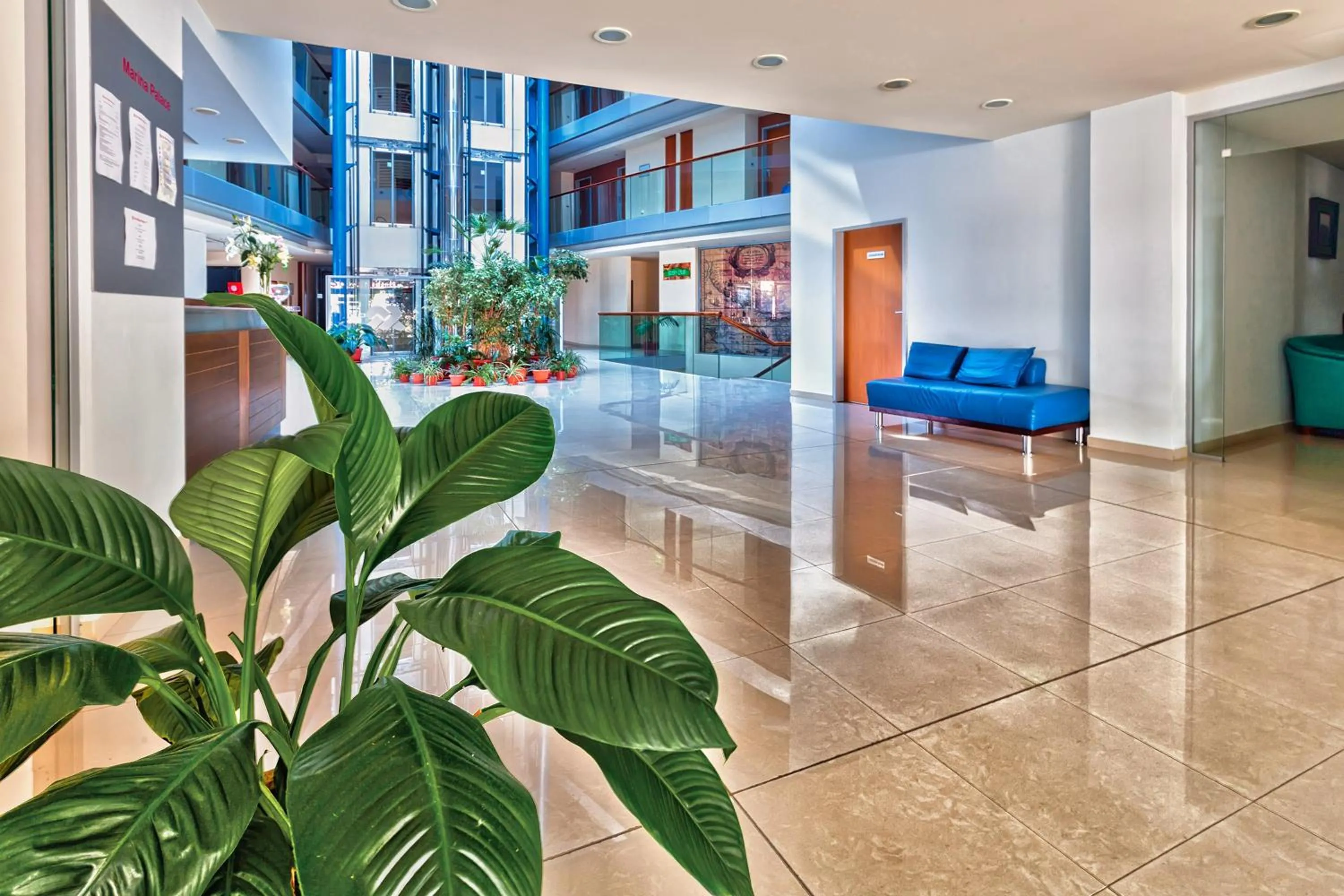 Lobby or reception in Hotel Marina Palace, Affiliated by Meliá