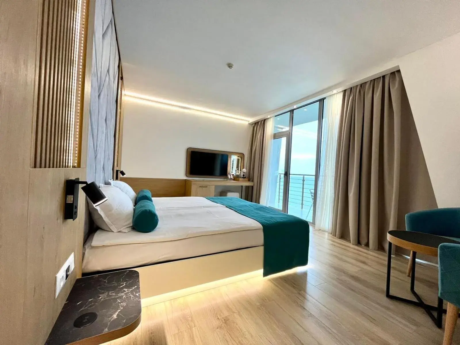 Deluxe Double Room Sea View in Sol Marina Palace Hotel - All Inclusive & Adults Only Deluxe Double Room Sea View in Sol Marina Palace Hotel - All Inclusive & Adults Only