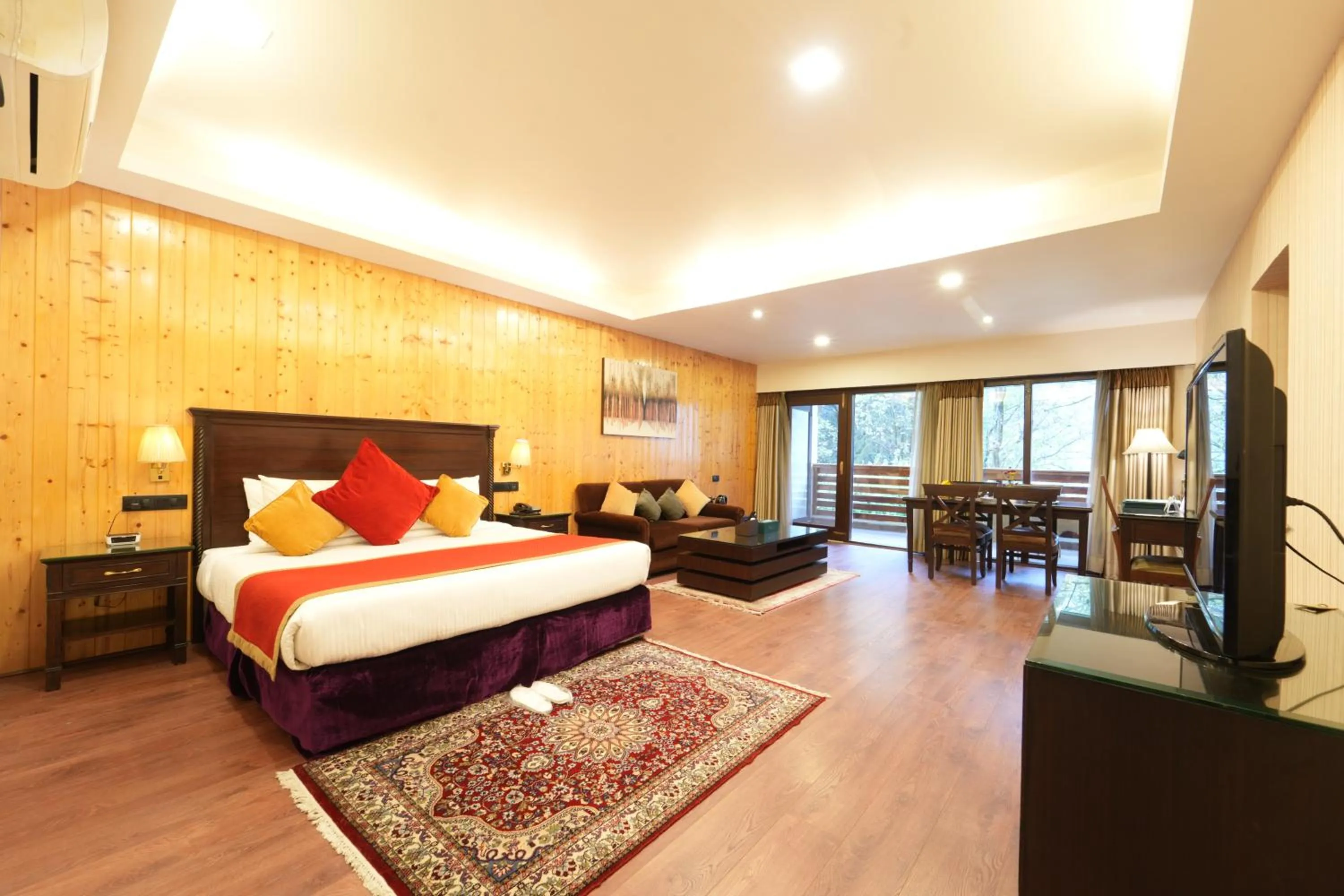 Bed in Span Resort and Spa, Manali