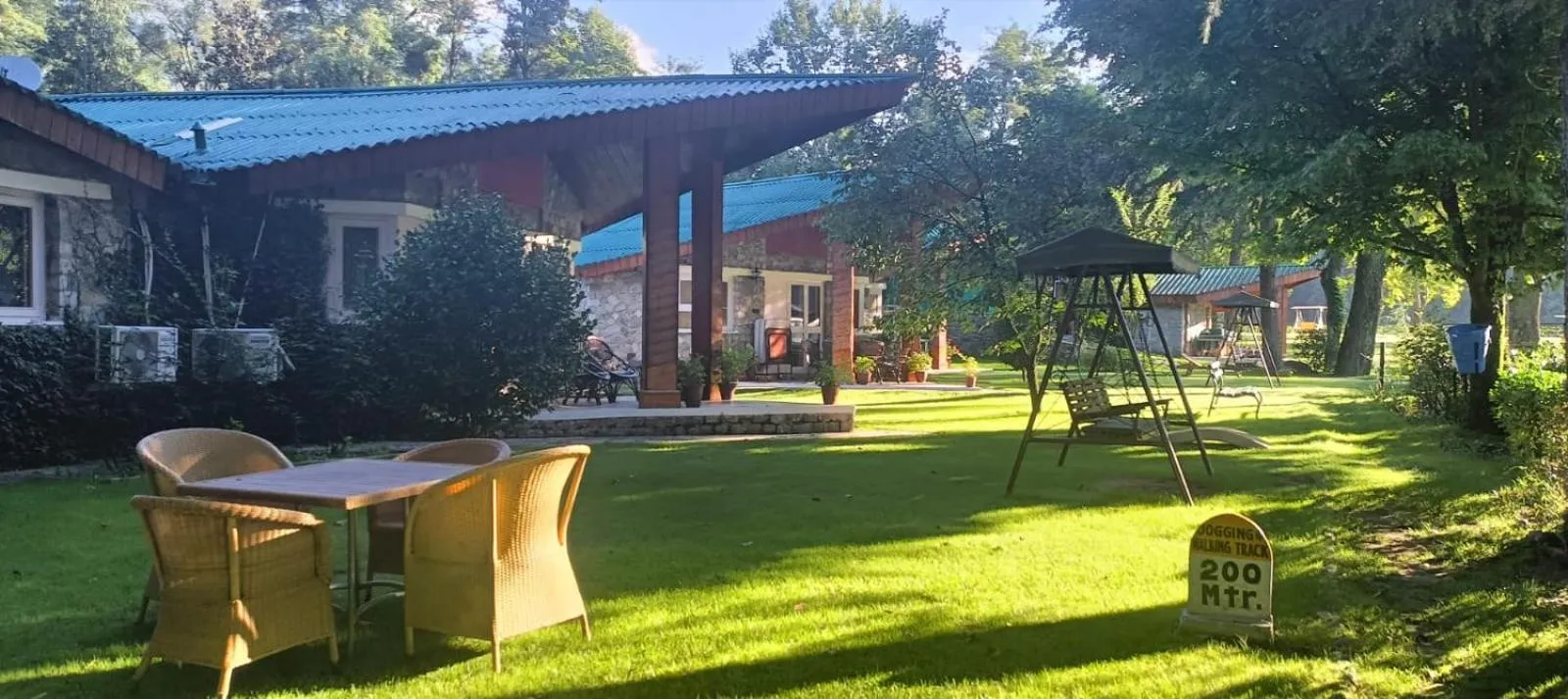 Garden in Span Resort and Spa, Manali
