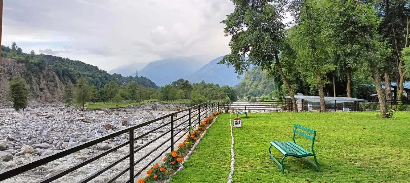 Garden in Span Resort and Spa, Manali