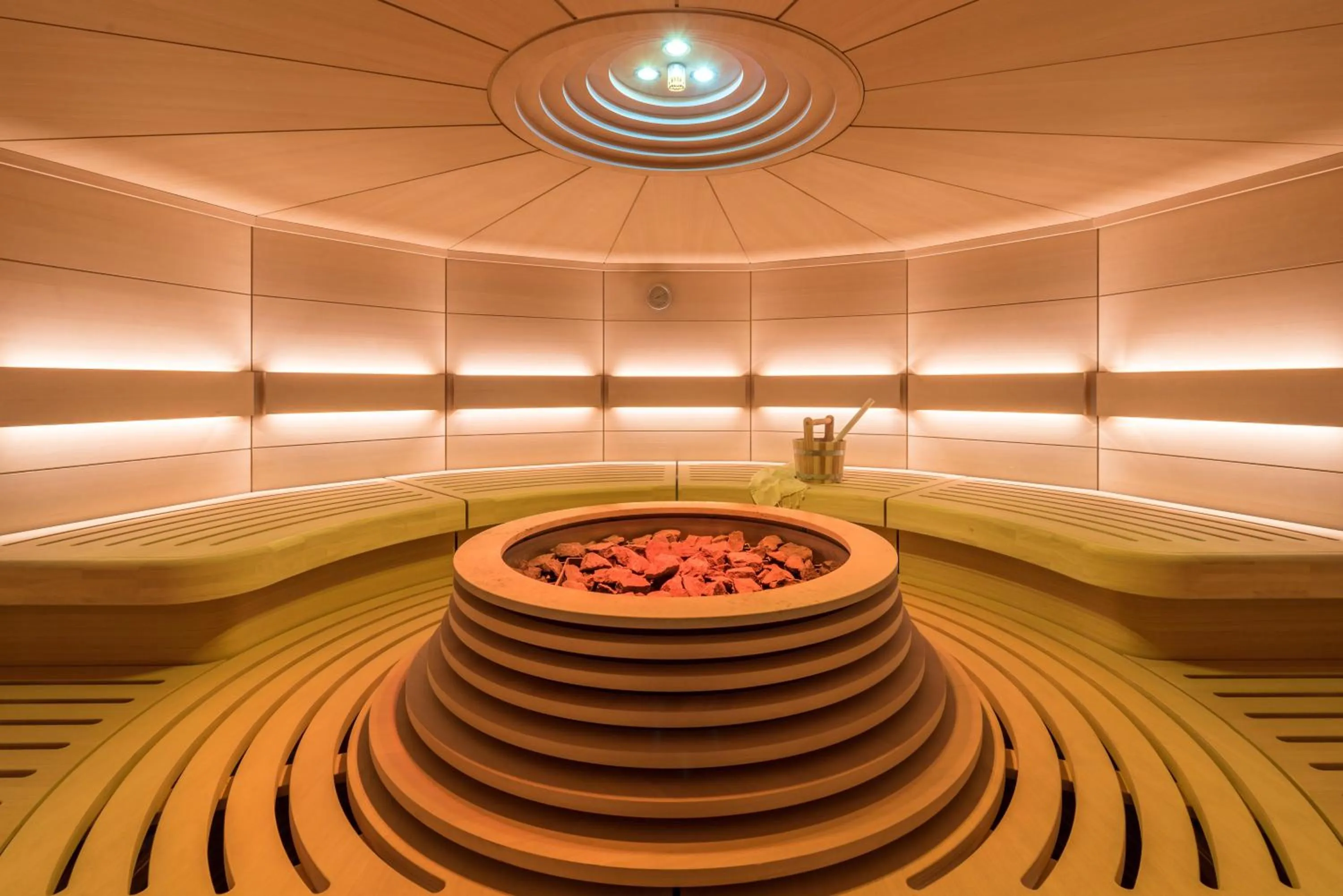 Sauna in Euphoria Retreat - A Holistic Wellbeing Destination Spa