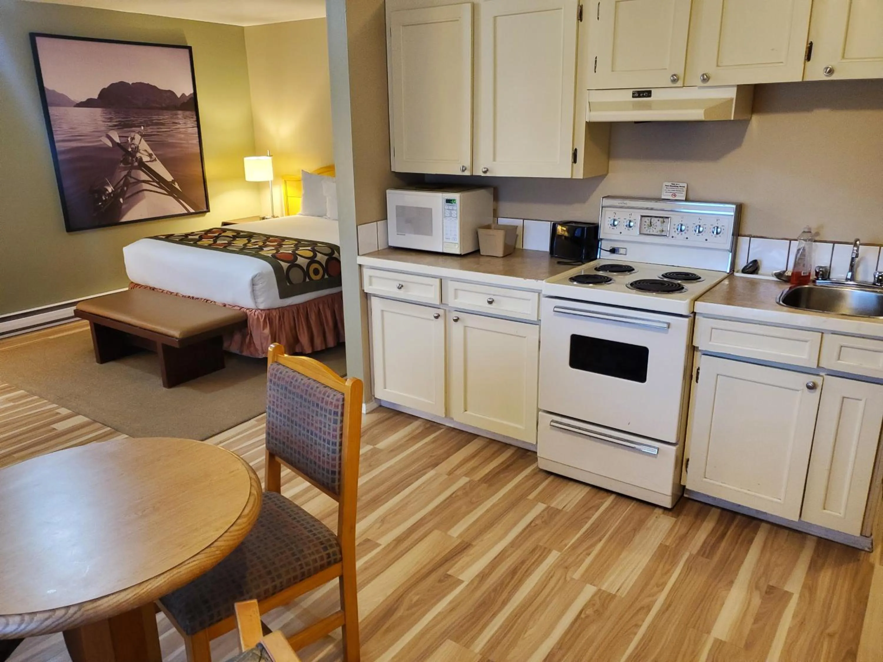 Bed in Super 8 by Wyndham Duncan