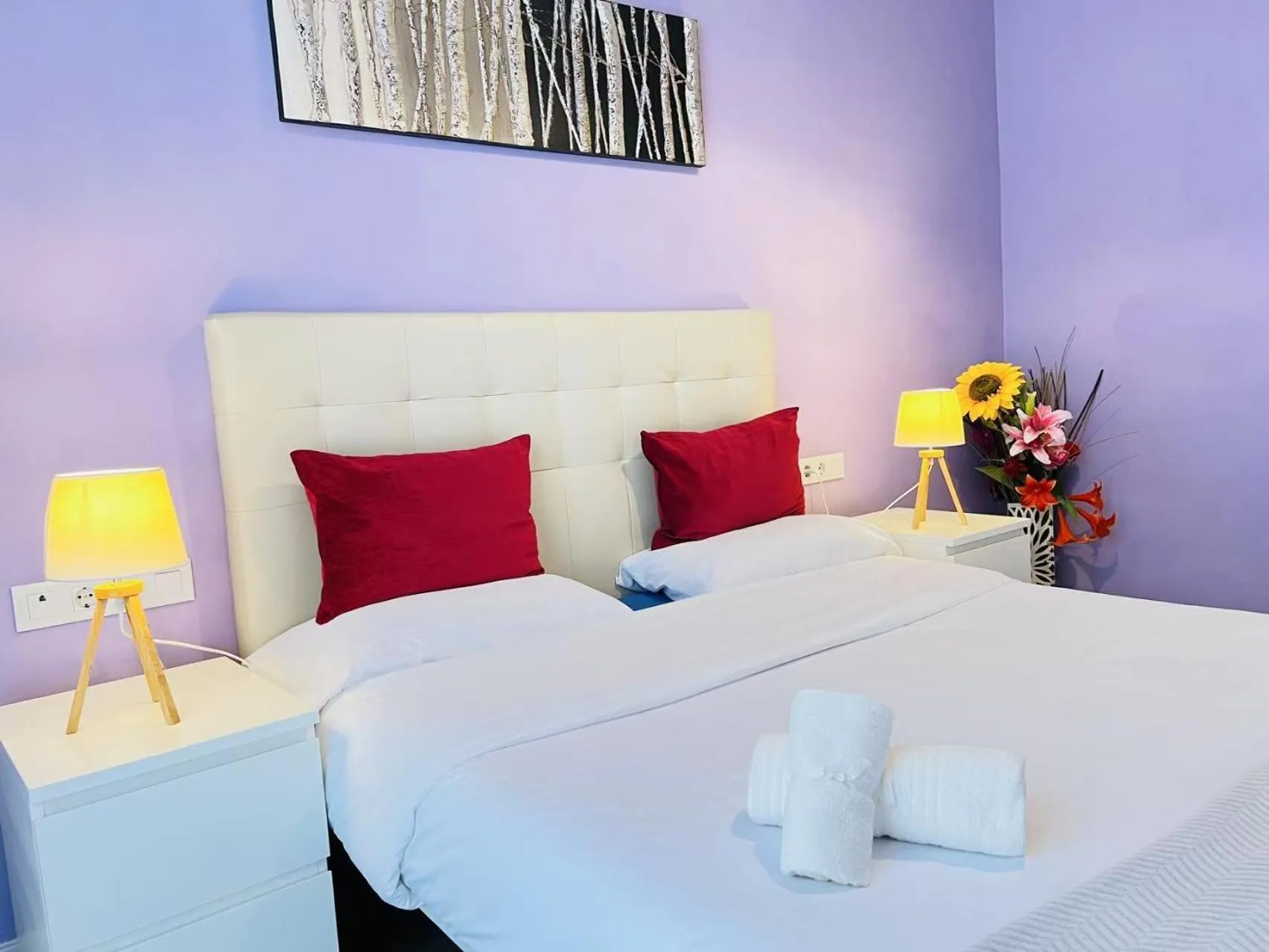 Bed in Apartamento Sants