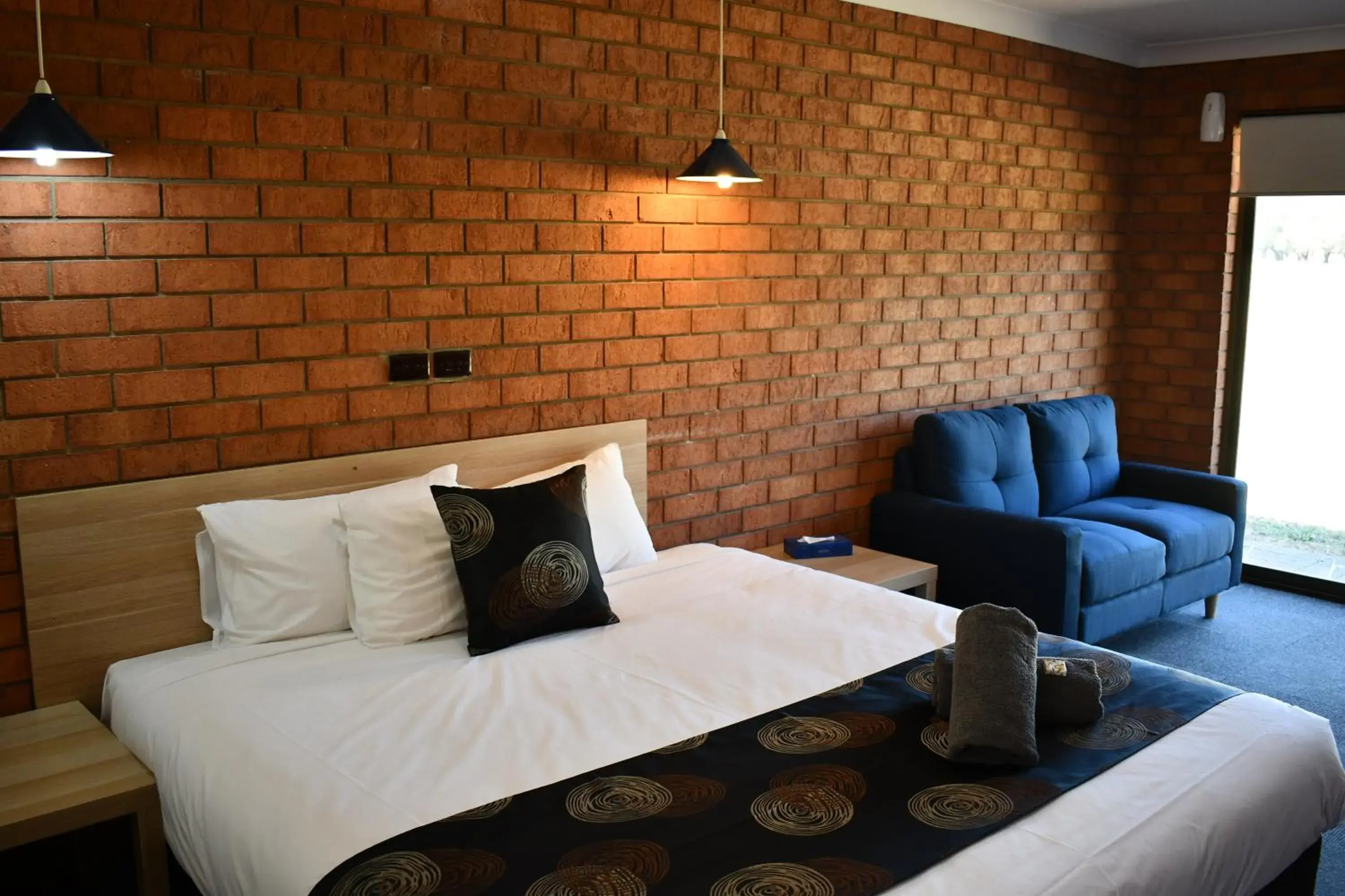 Superior Twin Room in Berrigan Motel Superior Twin Room in Berrigan Motel