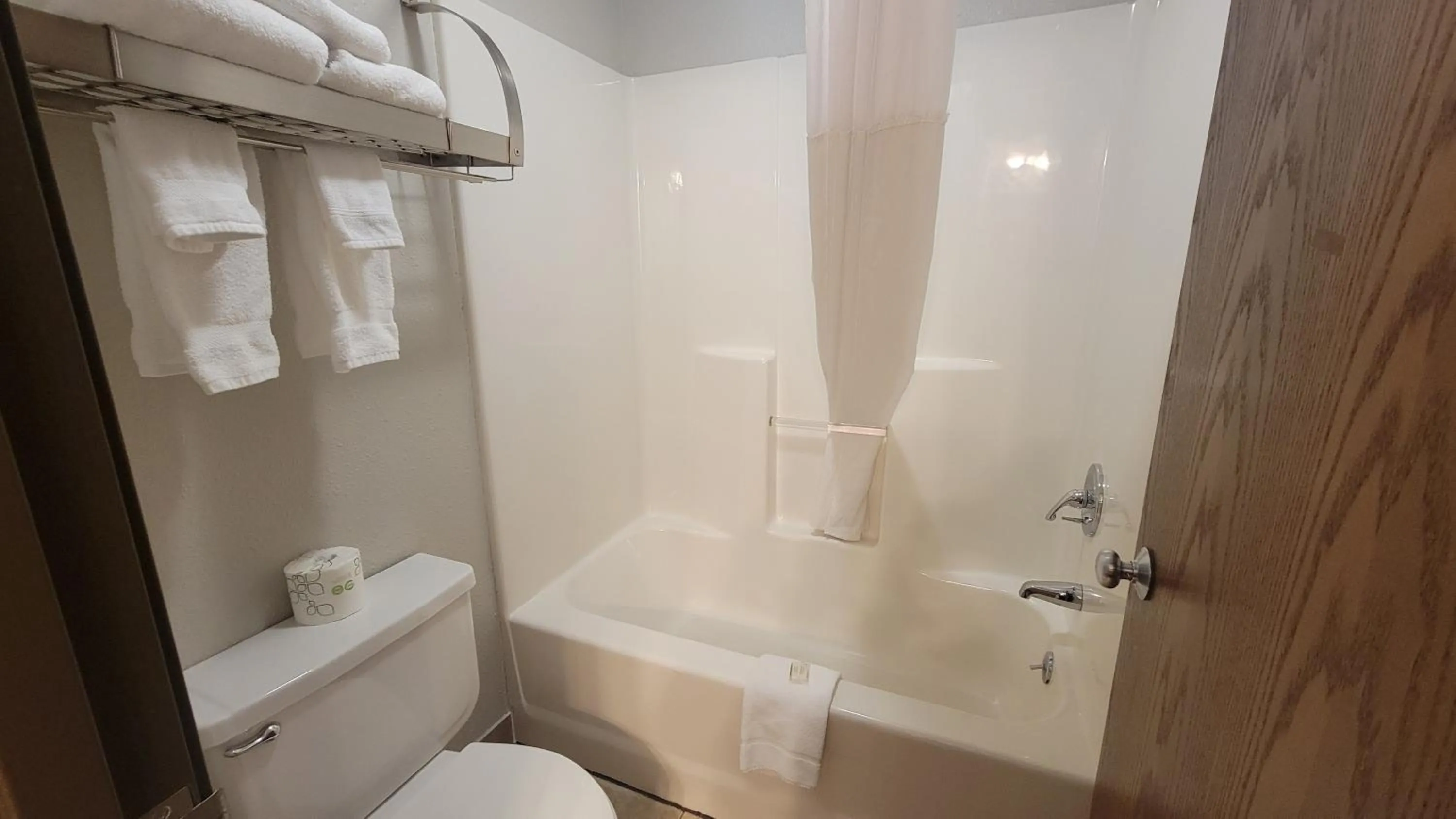 Shower in Days Inn by Wyndham Sheridan