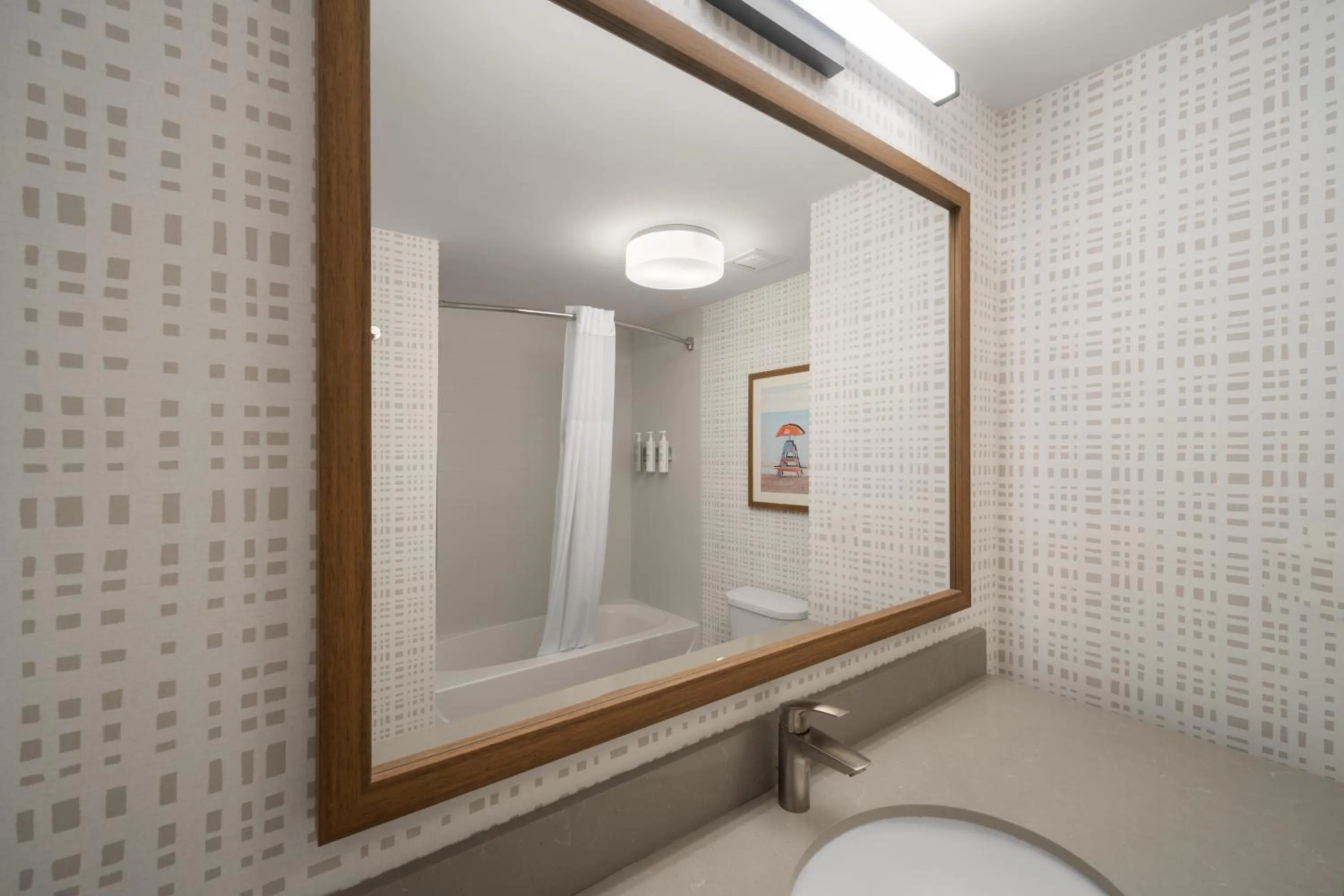 Bathroom in Hampton Inn Murrells Inlet/Myrtle Beach Area