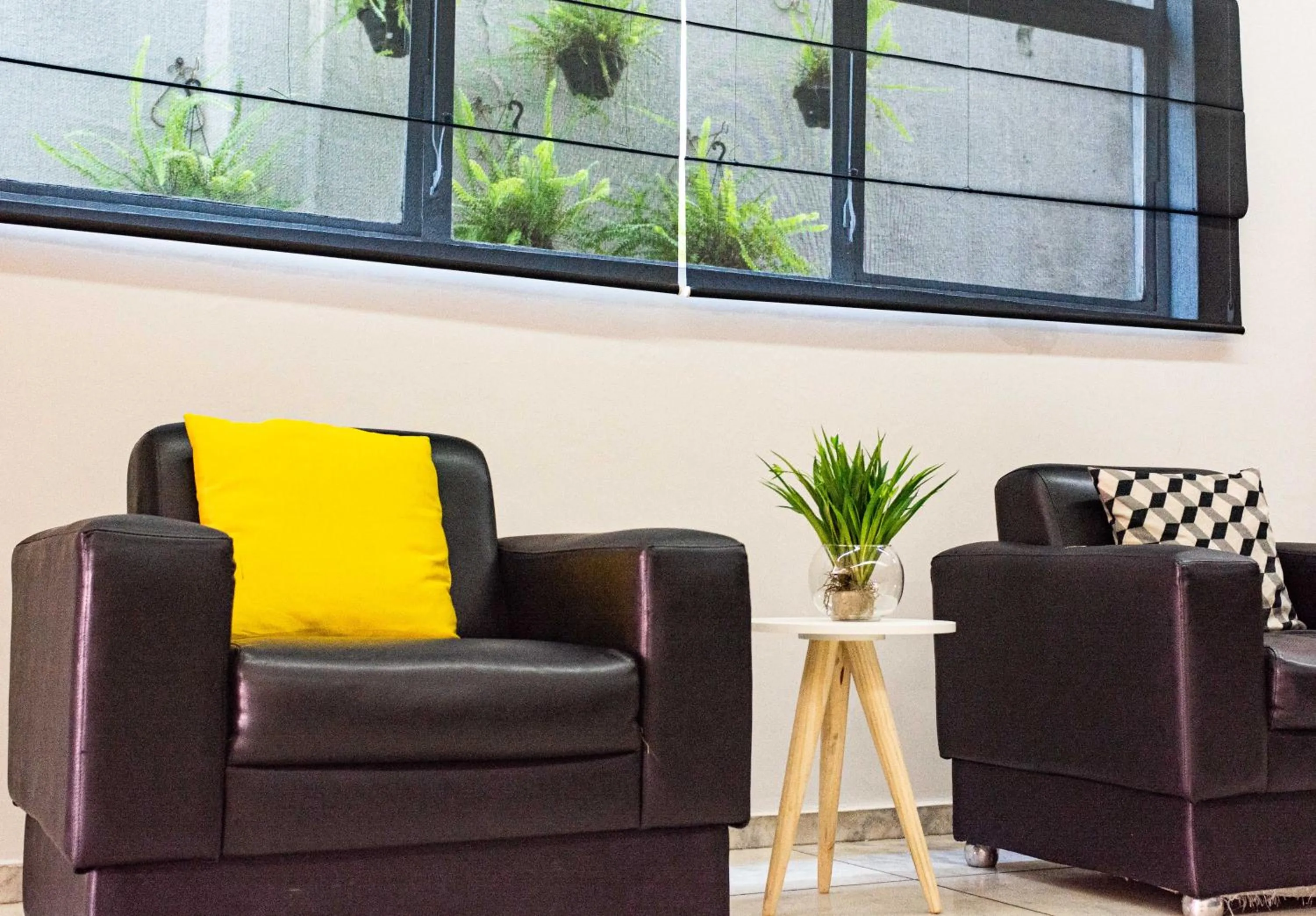 Seating area in Abudi Hotel