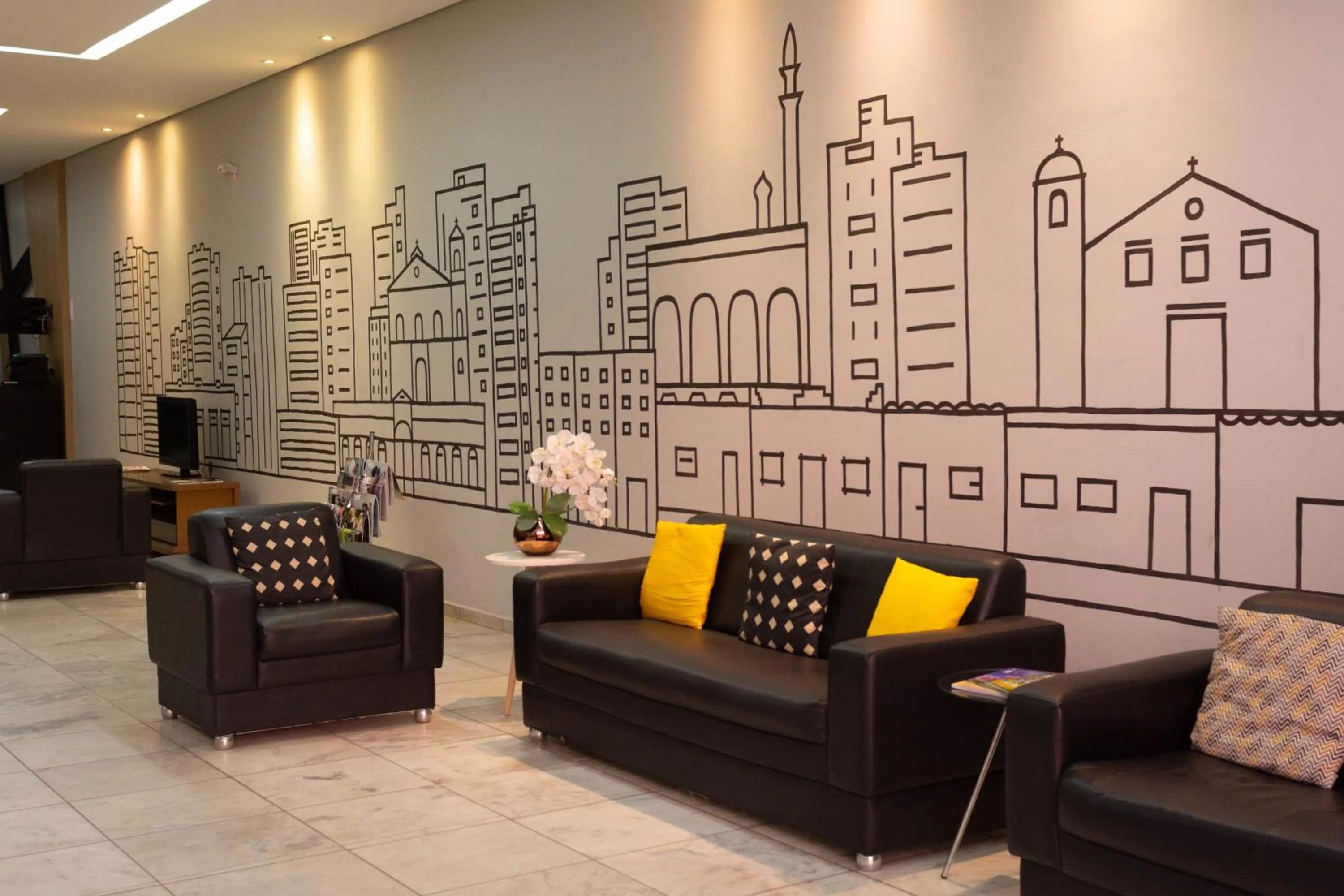 Lobby or reception in Abudi Hotel