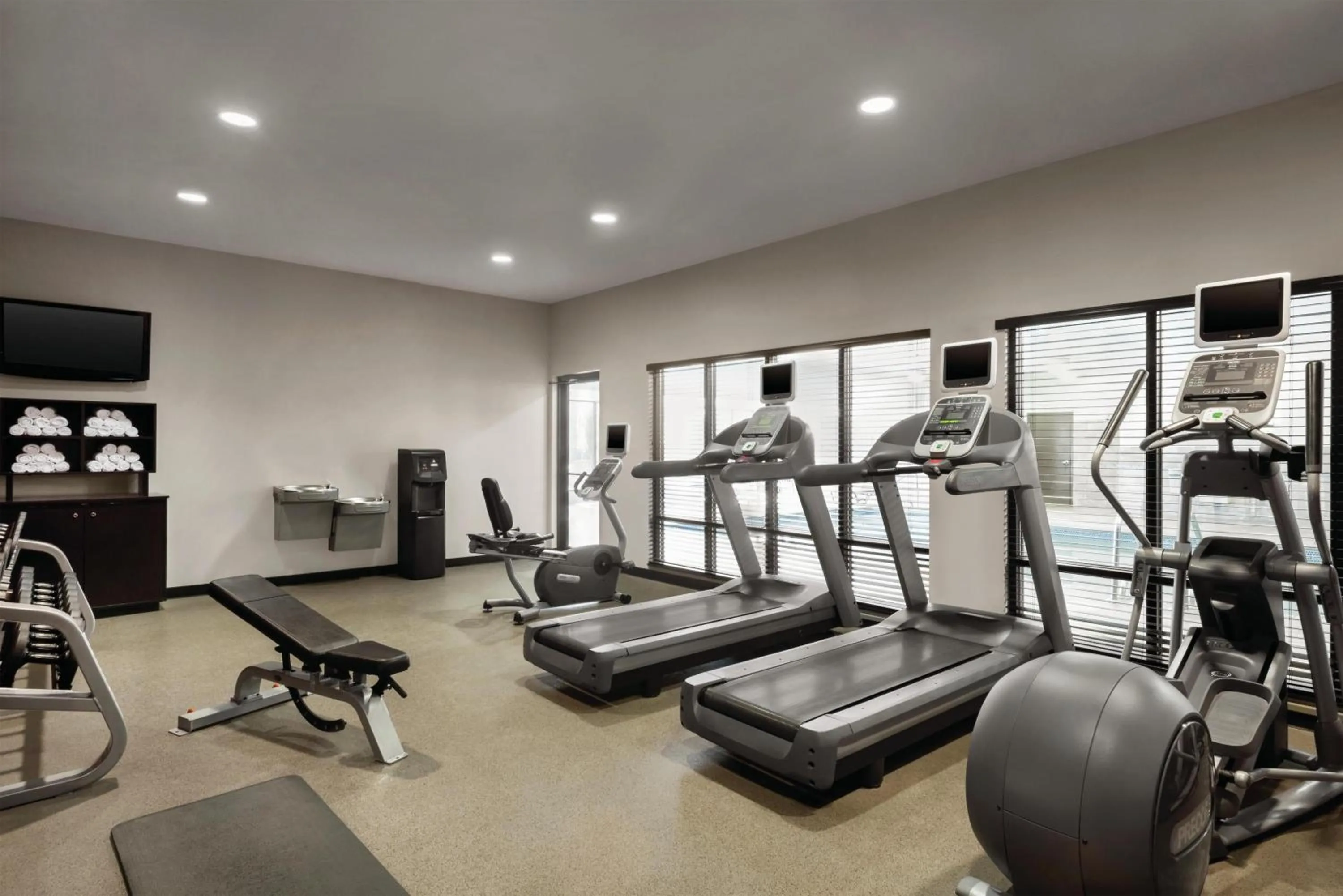 Fitness centre/facilities in Hilton Garden Inn South Bend