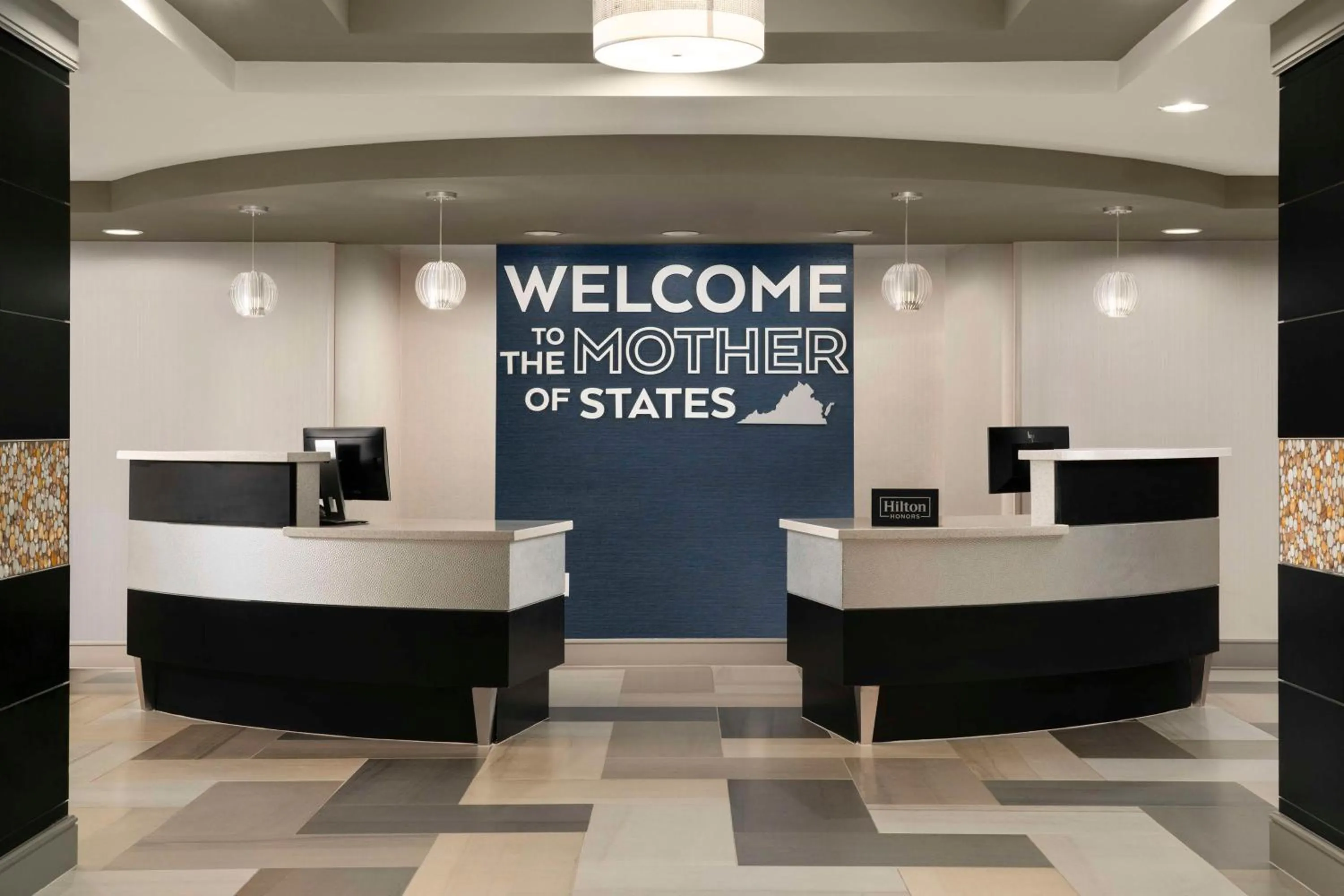 Lobby or reception in Hampton Inn Stafford / Quantico-Aquia