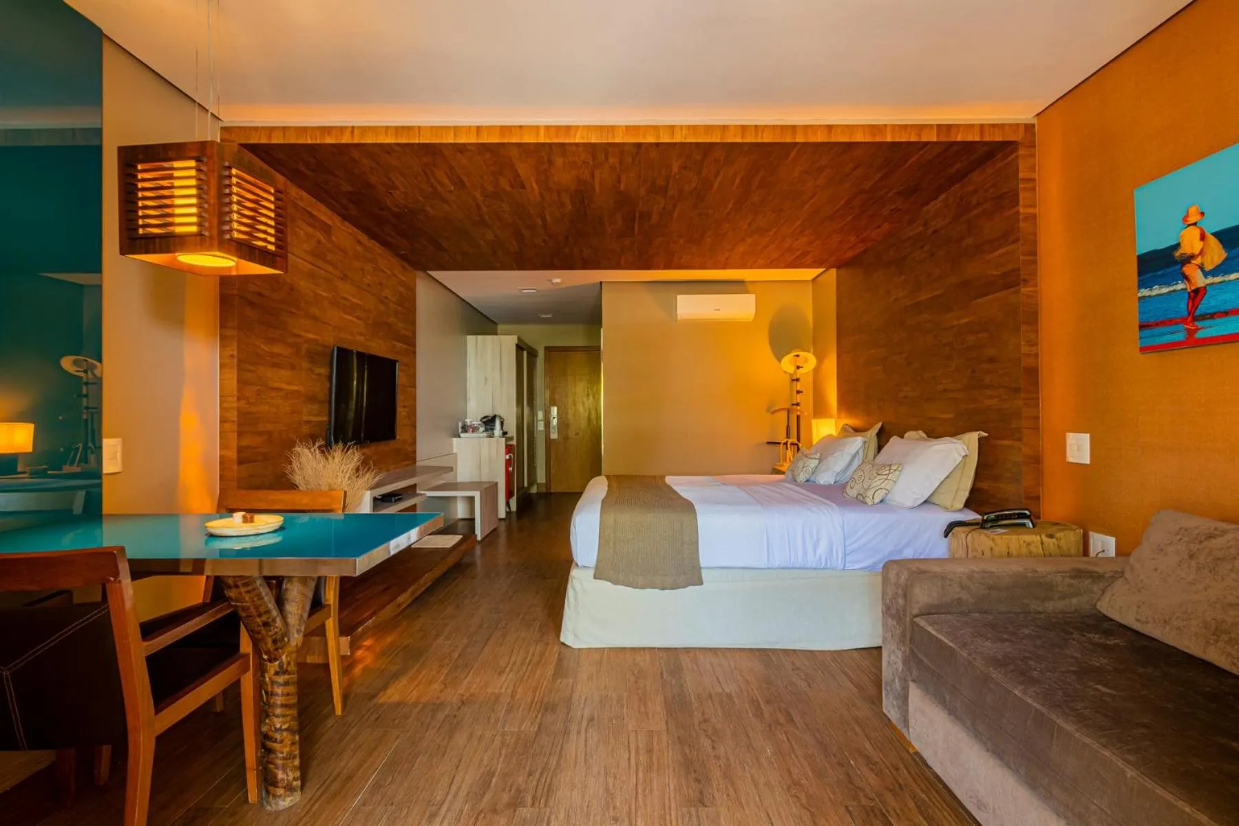 Bedroom, Bed in Carmel Charme Resort