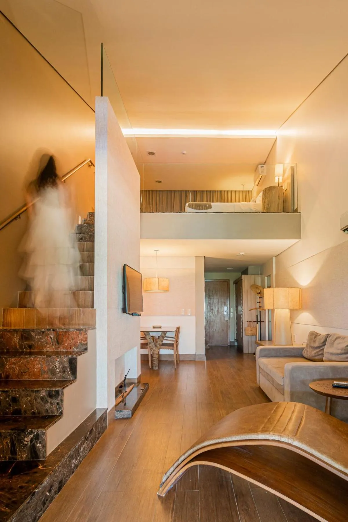 Living room in Carmel Charme Resort