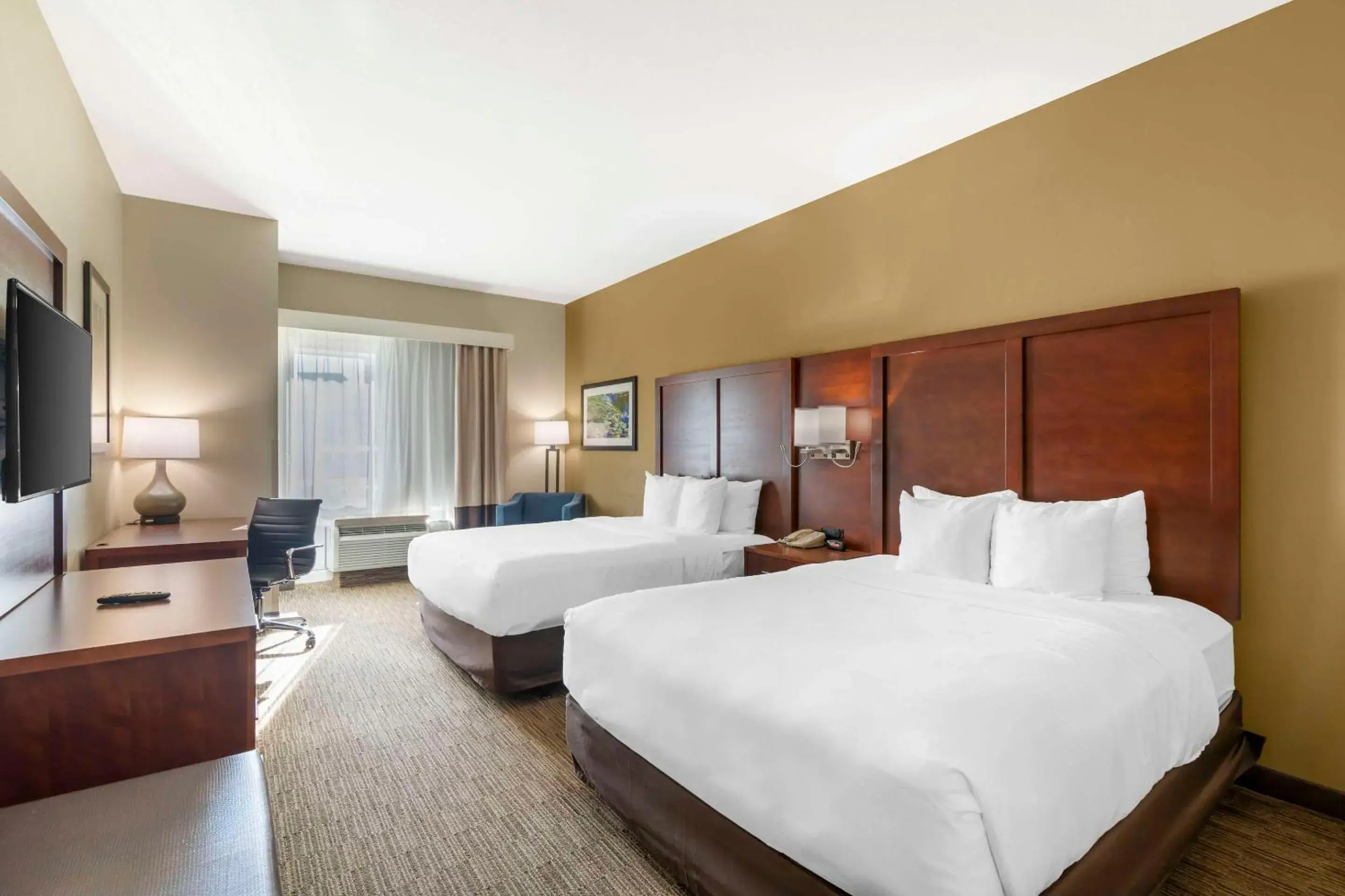 Queen Room with Two Queen Beds - Disability Access/Non-Smoking in Comfort Inn & Suites Queen Room with Two Queen Beds - Disability Access/Non-Smoking in Comfort Inn & Suites