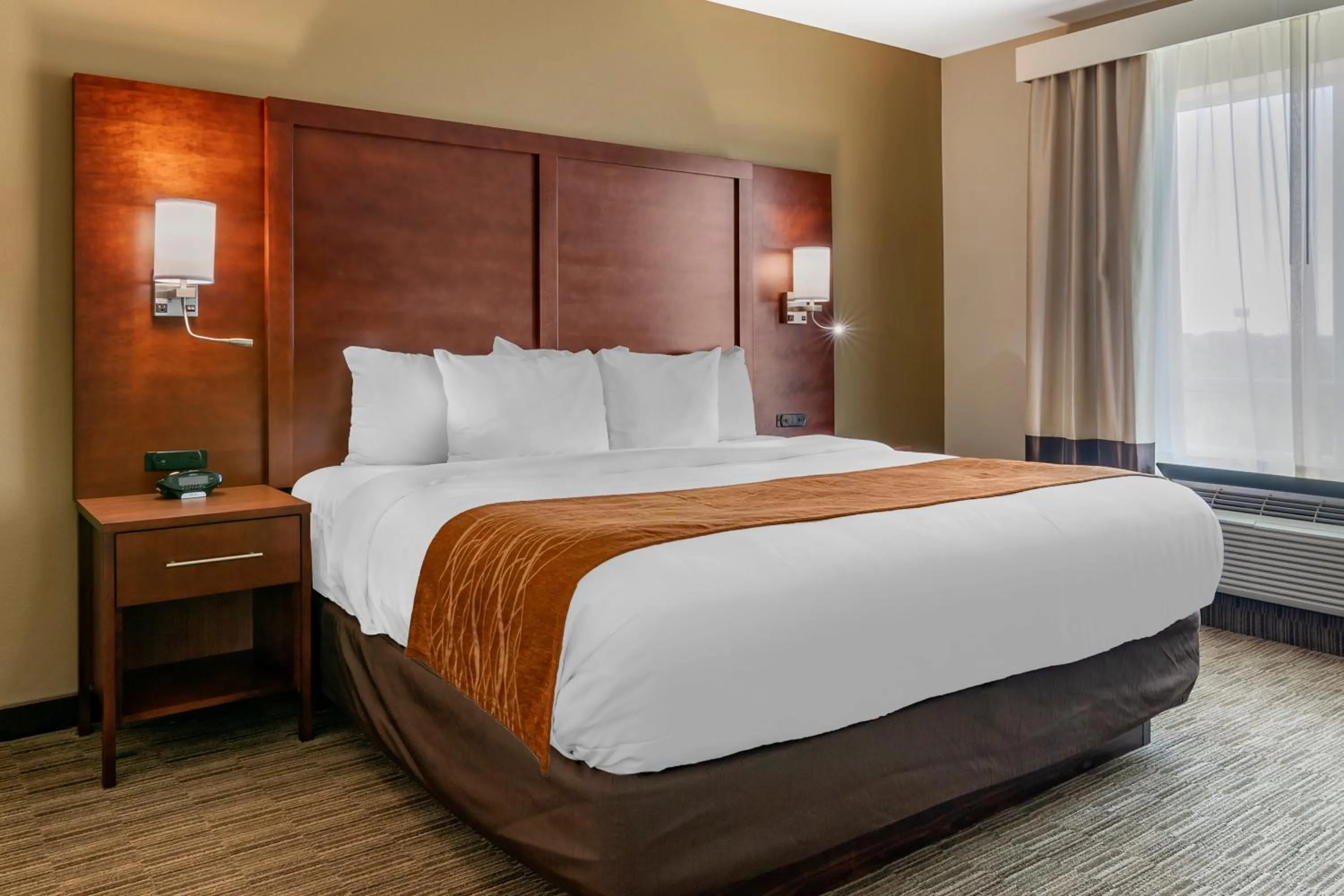 Bed in Comfort Inn & Suites Tifton