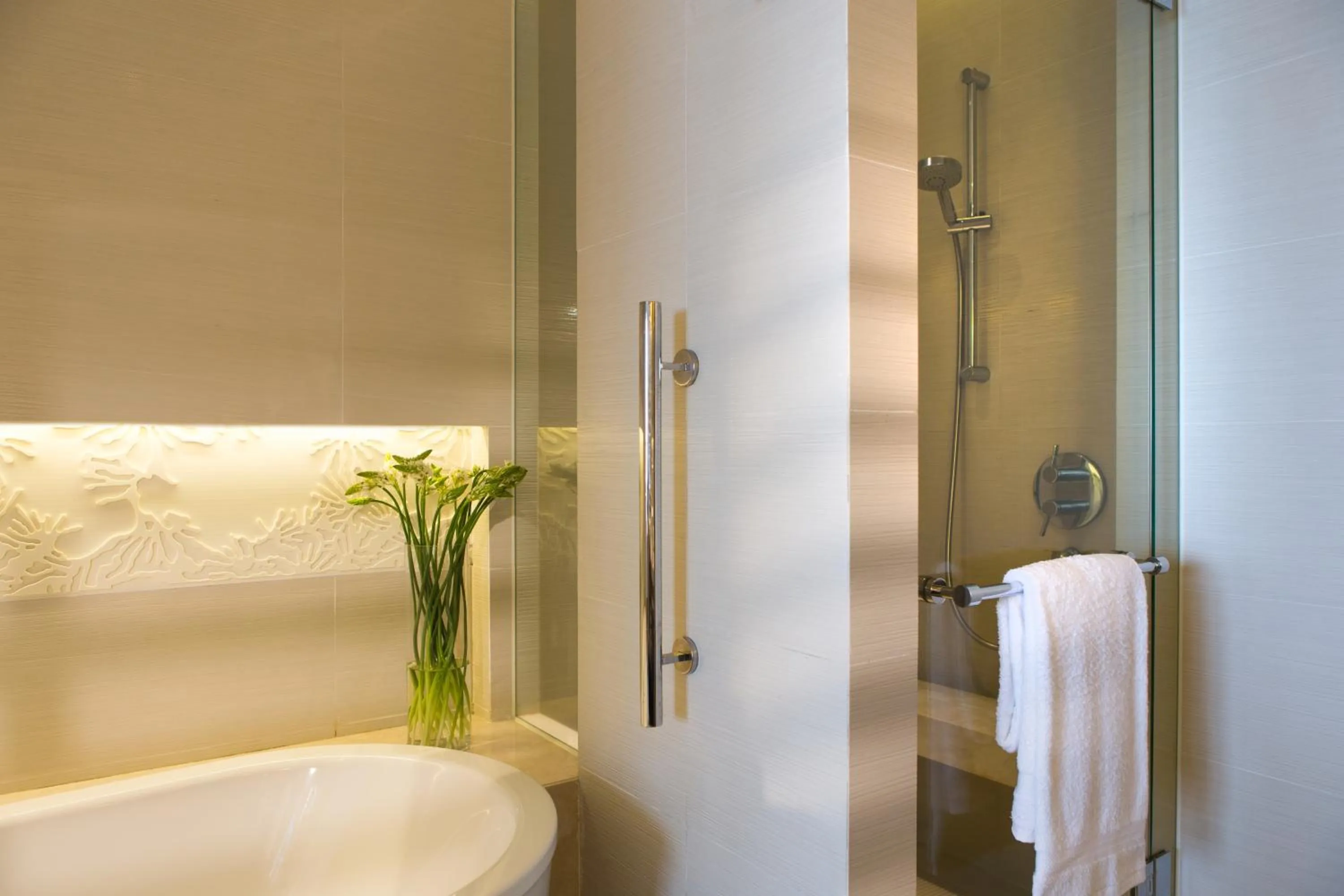 Bathroom in Renaissance Sanya Haitang Bay Resort