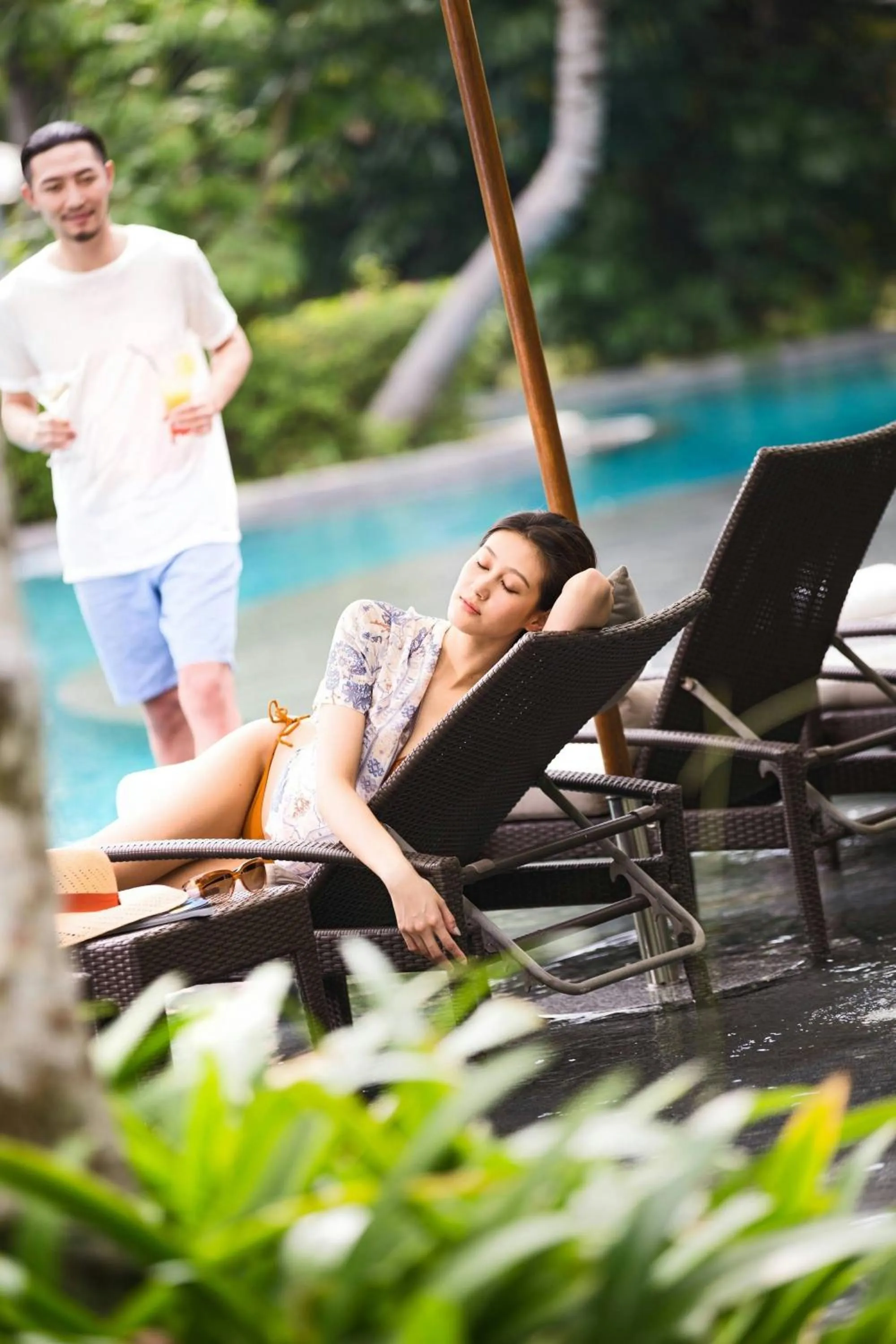 Swimming pool in Renaissance Sanya Haitang Bay Resort