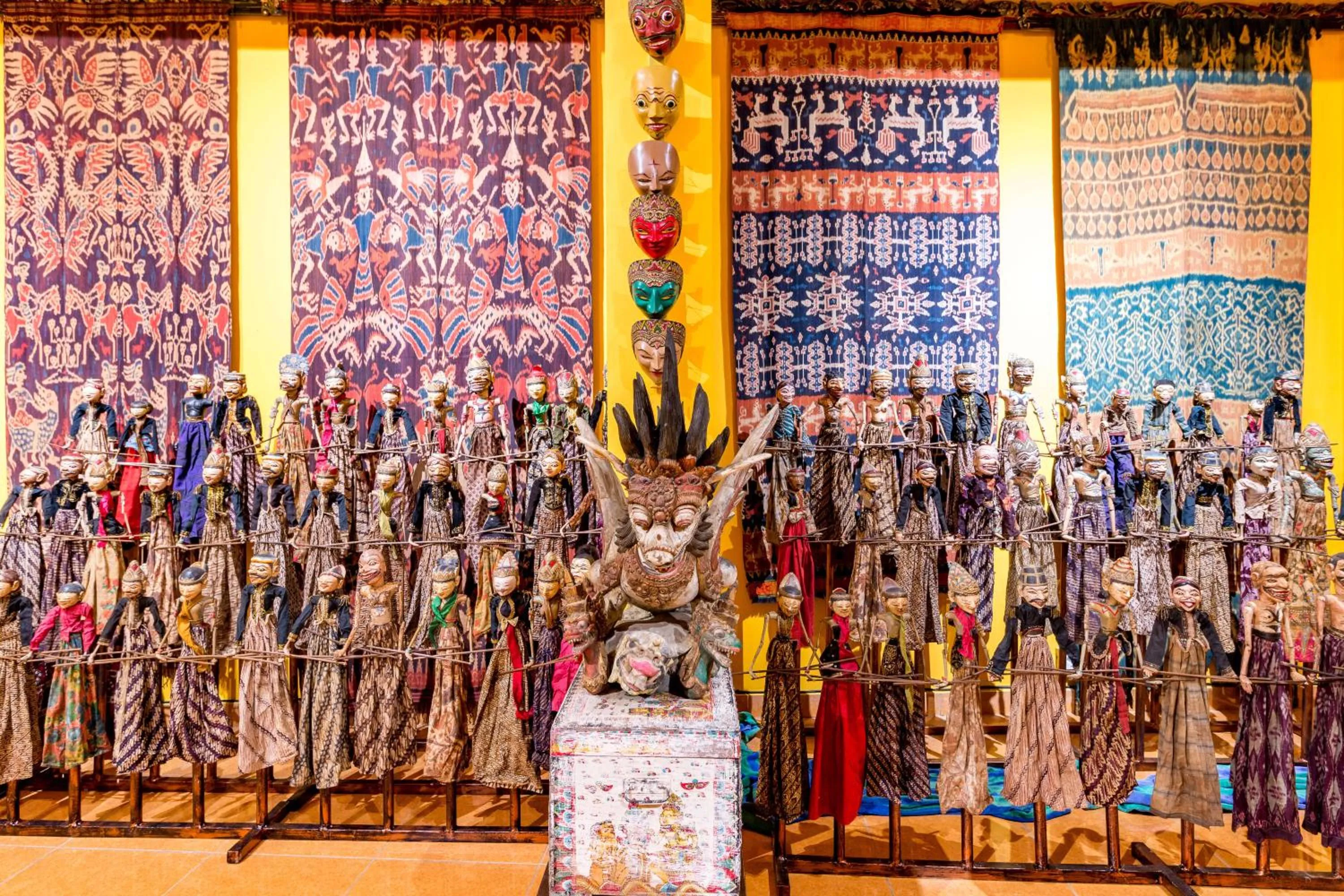 Decorative detail in Tanah Merah Art Resort by AGATA