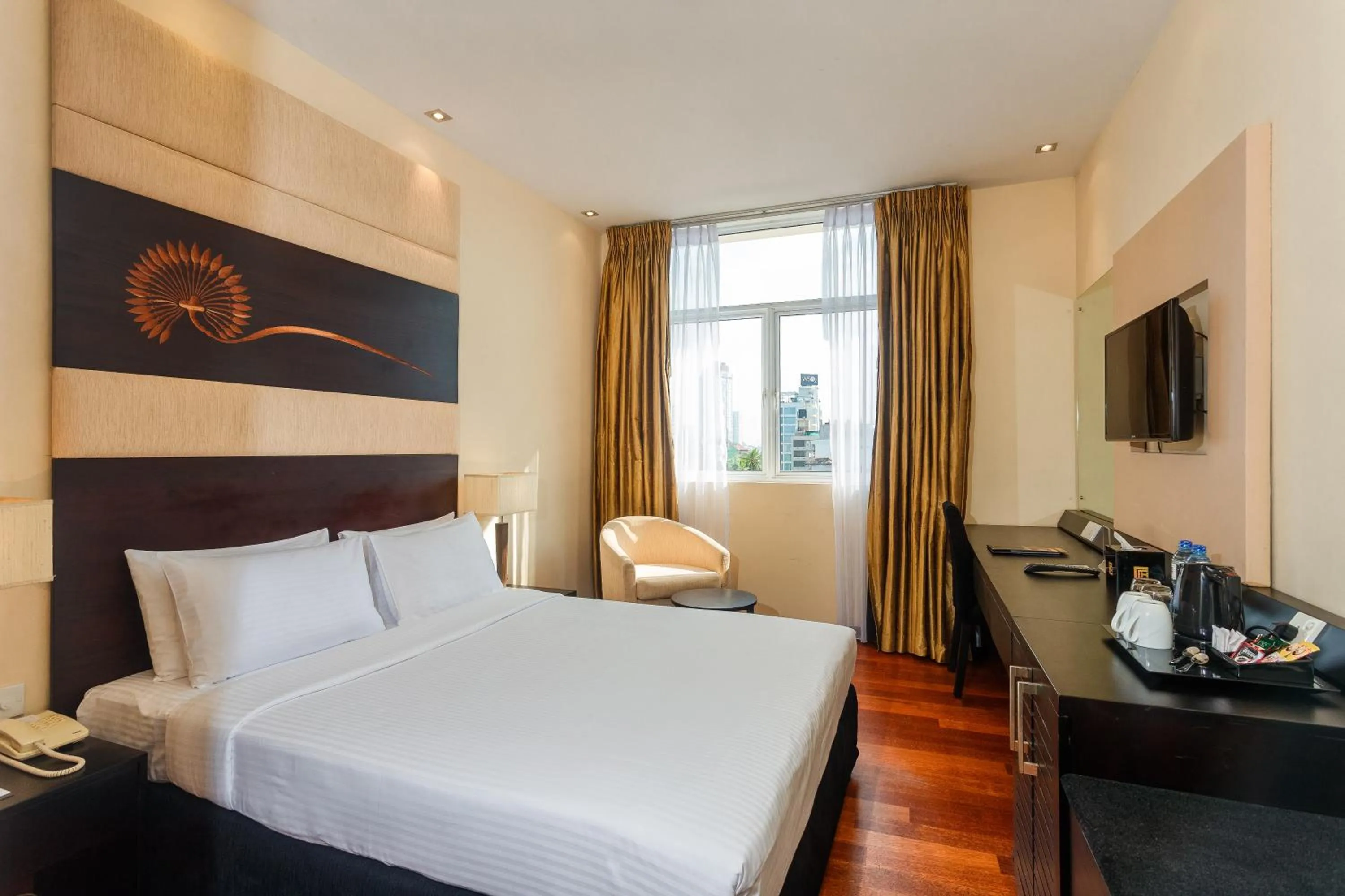 Bed in Renuka City Hotel