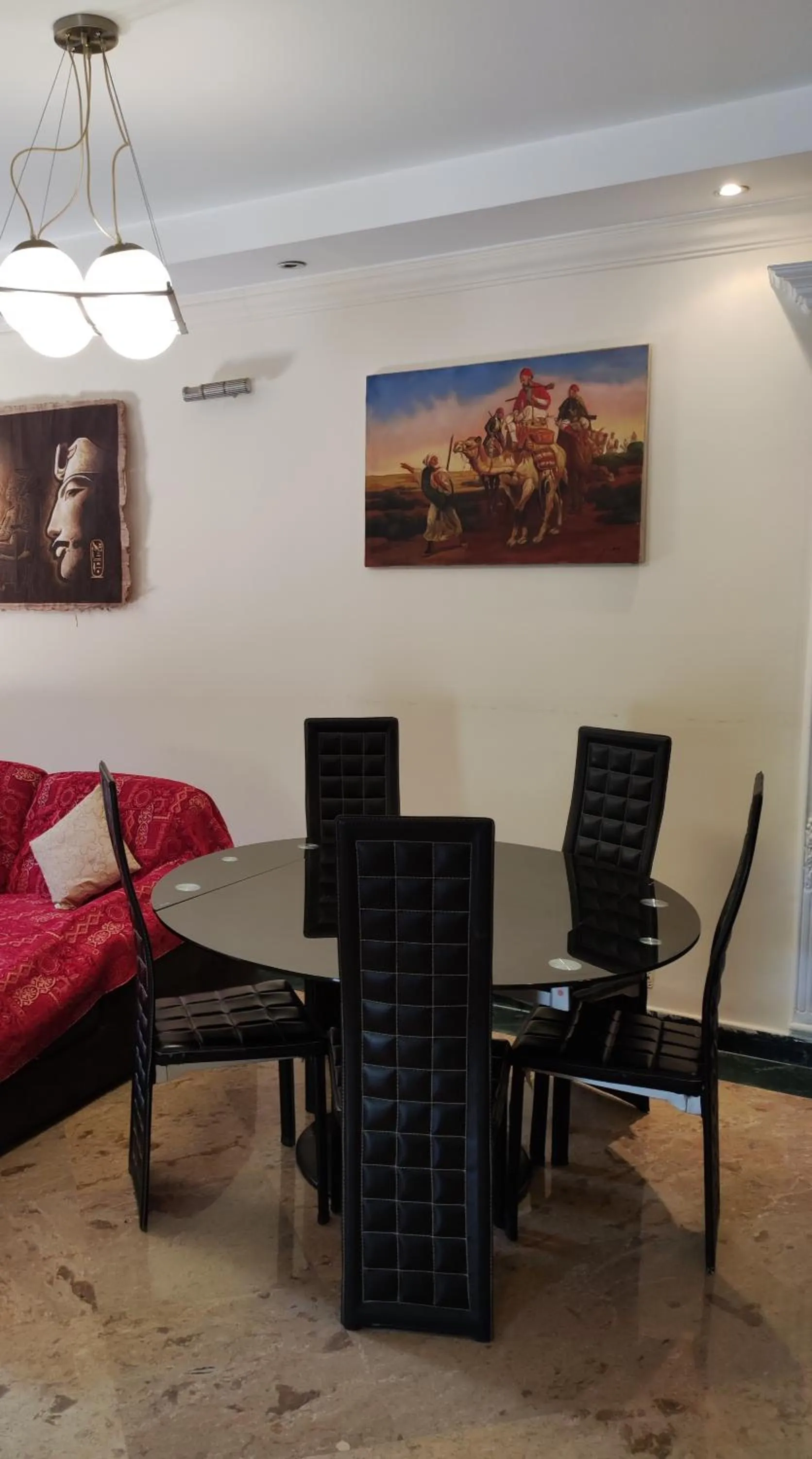 Dining area in Villa Rayan