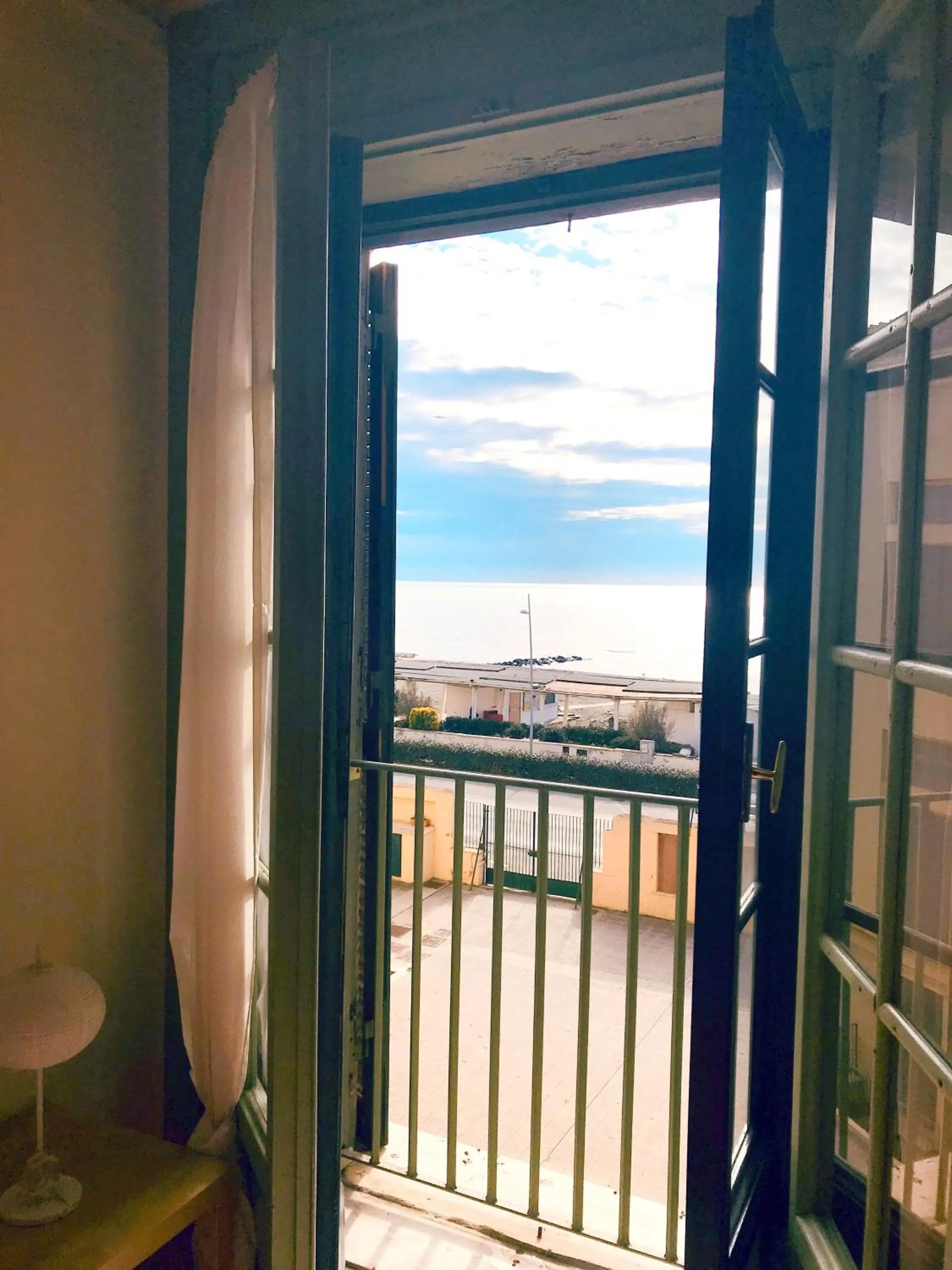 Sea view in Litus Roma Hostel