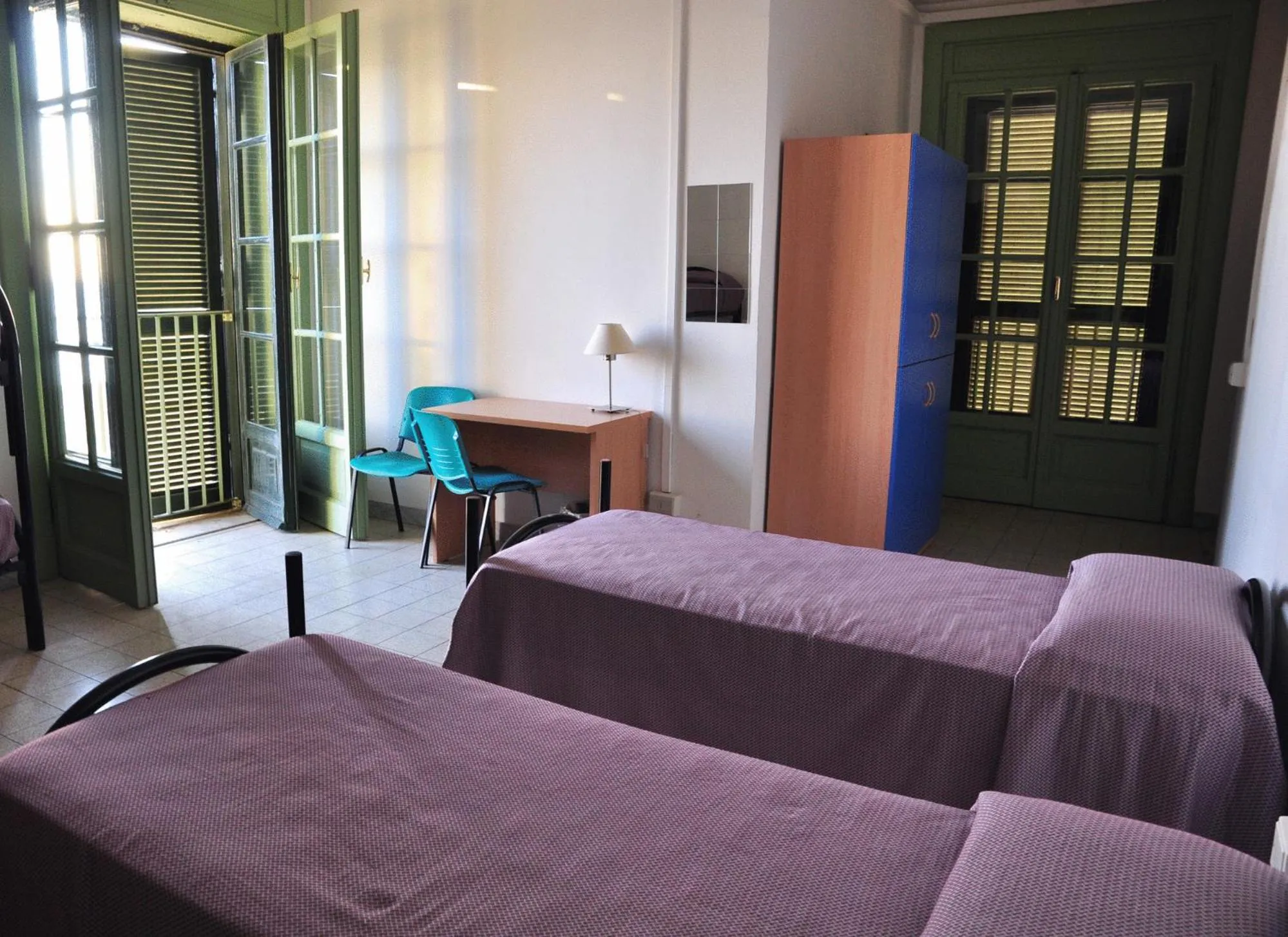 Photo of the whole room in Litus Roma Hostel