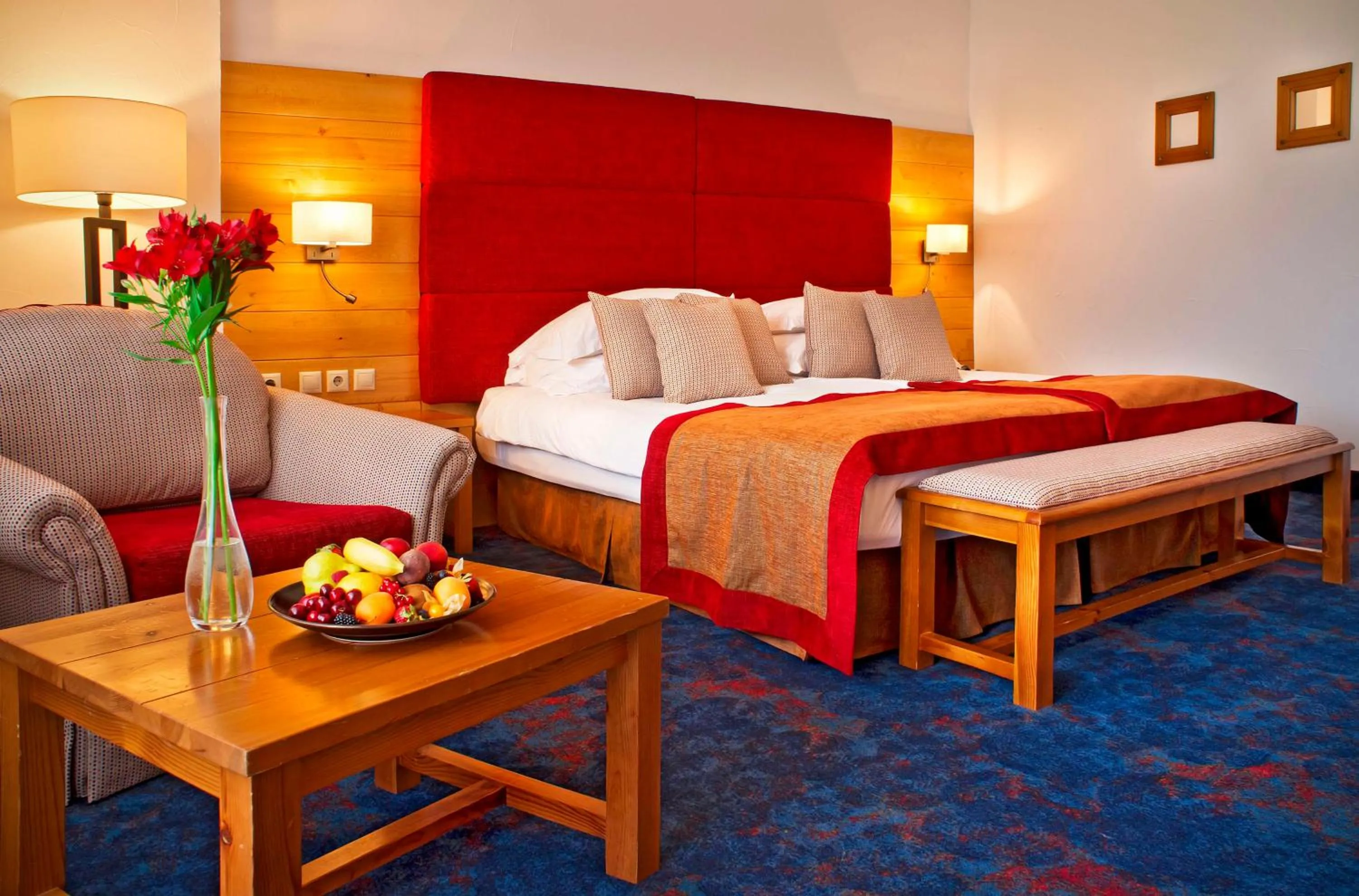 Deluxe Room Town View with King Bed - single occupancy in Kempinski Hotel Grand Arena Bansko