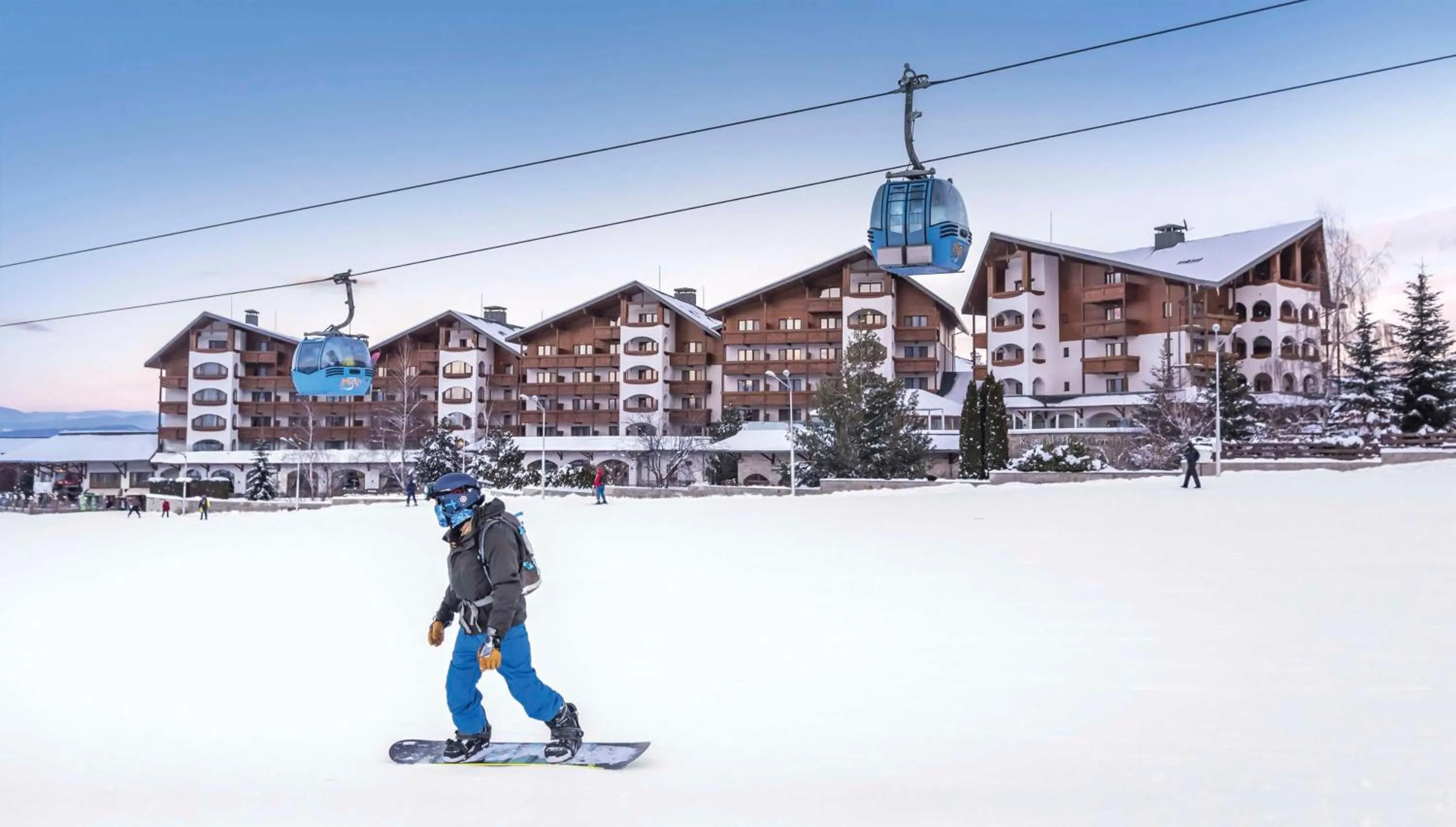 Property building in Kempinski Hotel Grand Arena Bansko