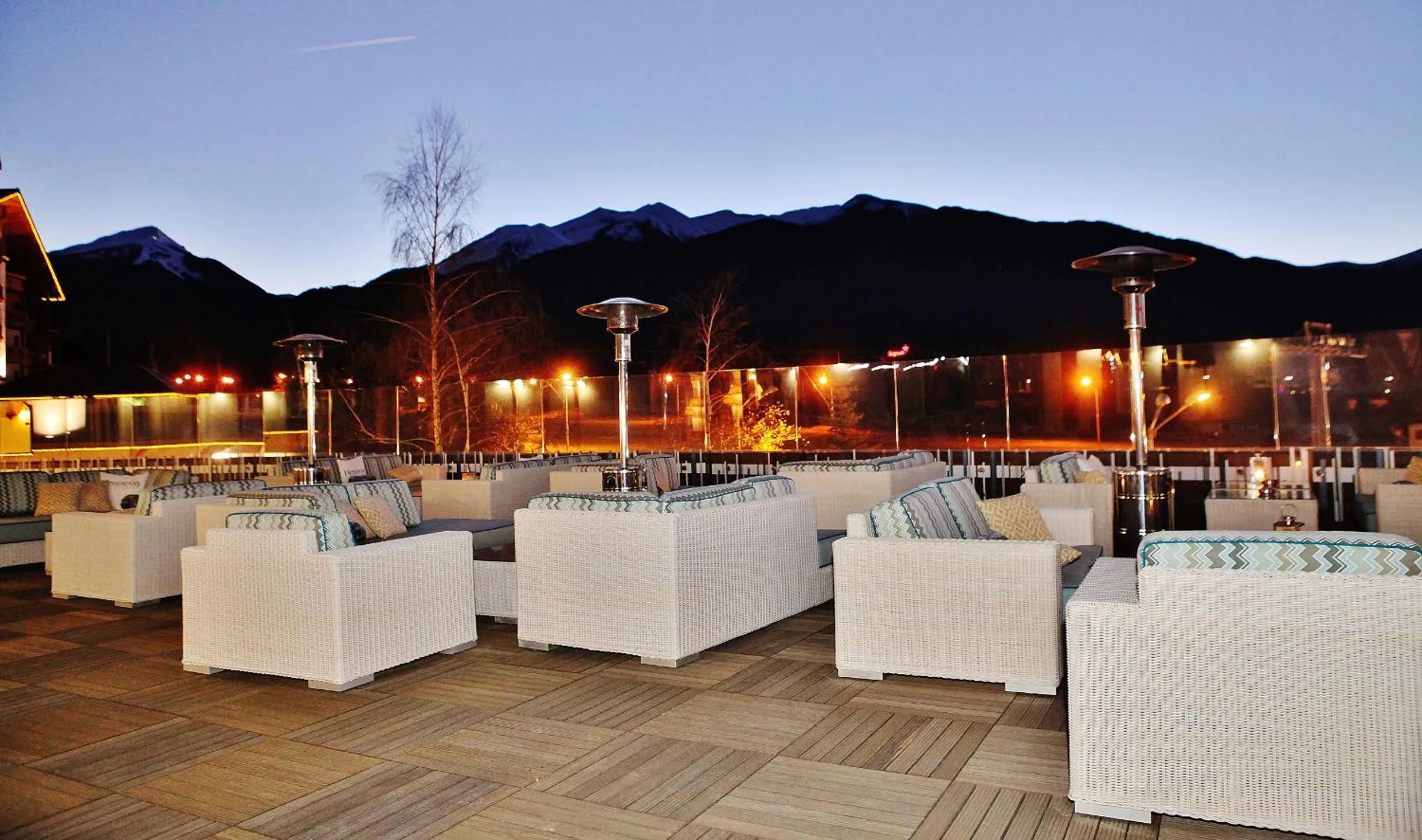 Balcony/Terrace in Kempinski Hotel Grand Arena Bansko