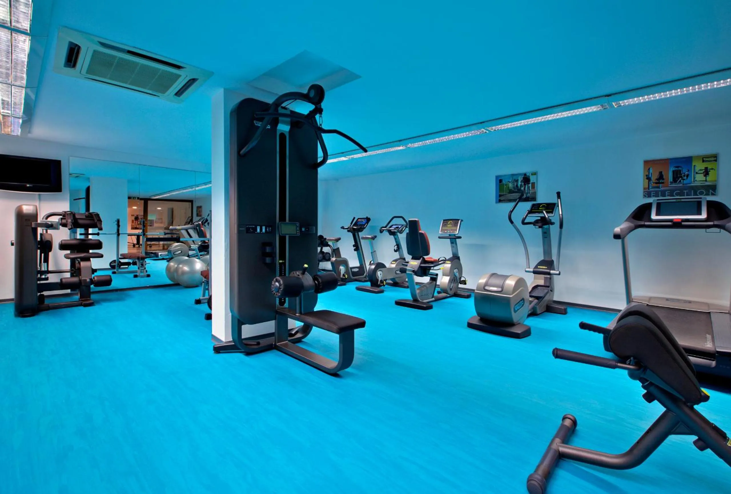 Fitness centre/facilities in Kempinski Hotel Grand Arena Bansko