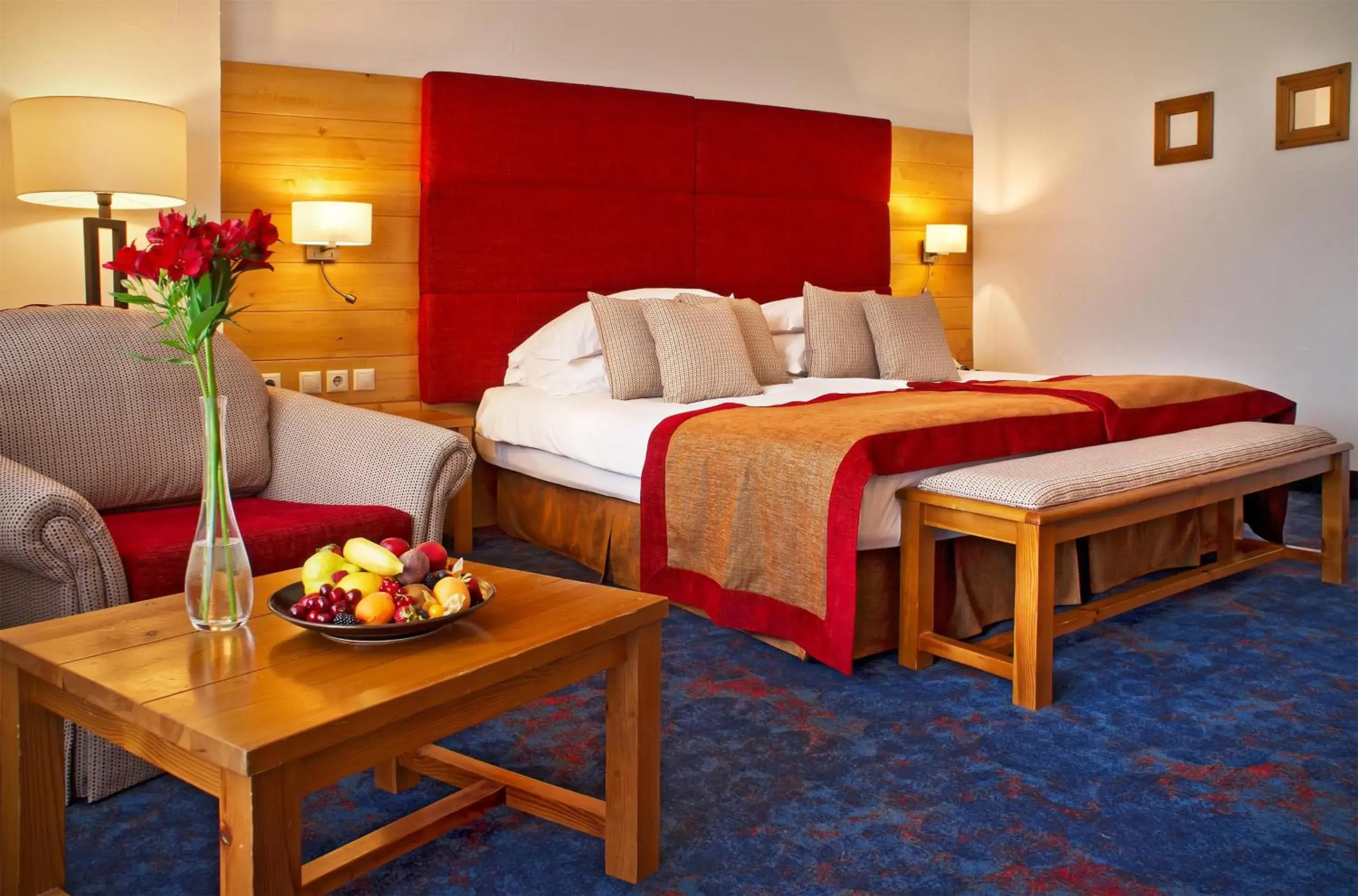 Deluxe Room Town View with King Bed - single occupancy in Kempinski Hotel Grand Arena Bansko Deluxe Room Town View with King Bed - single occupancy in Kempinski Hotel Grand Arena Bansko
