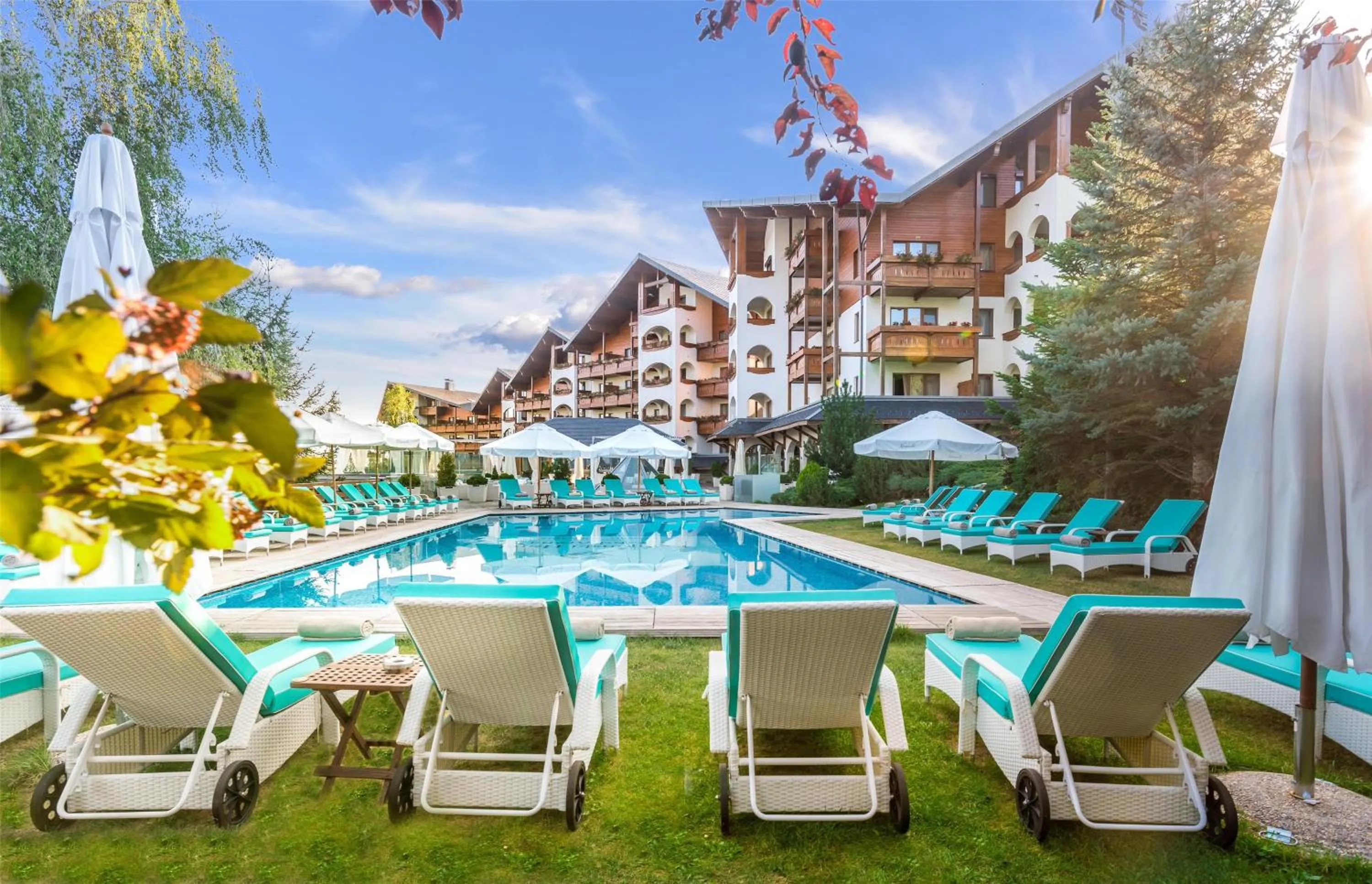 Property building in Kempinski Hotel Grand Arena Bansko