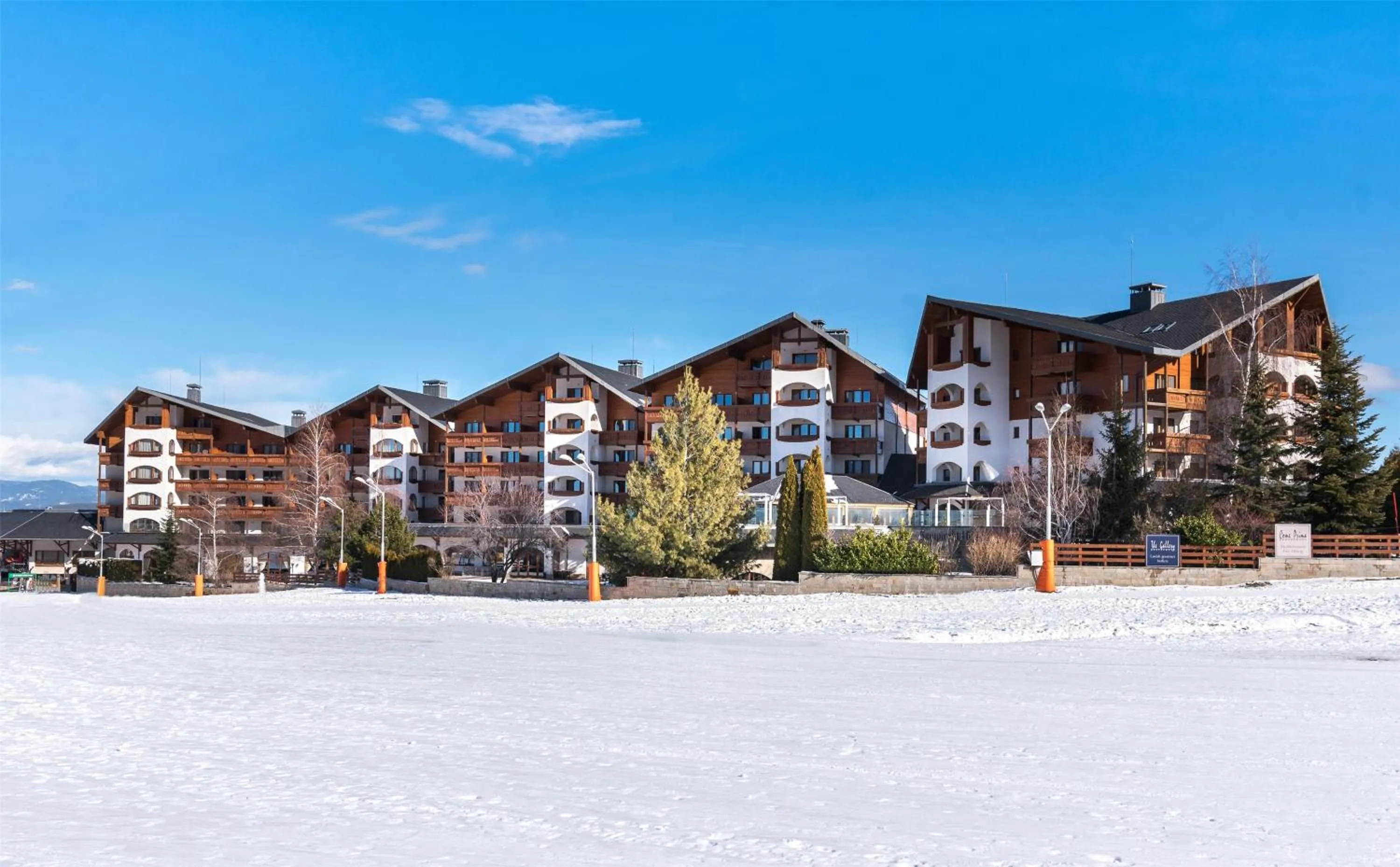 Property building in Kempinski Hotel Grand Arena Bansko