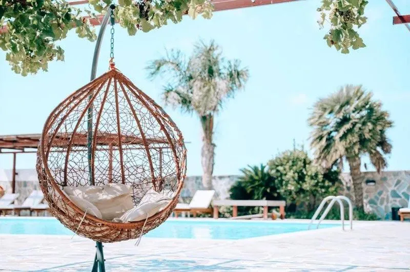 Pool view in Poseidon Beach Hotel