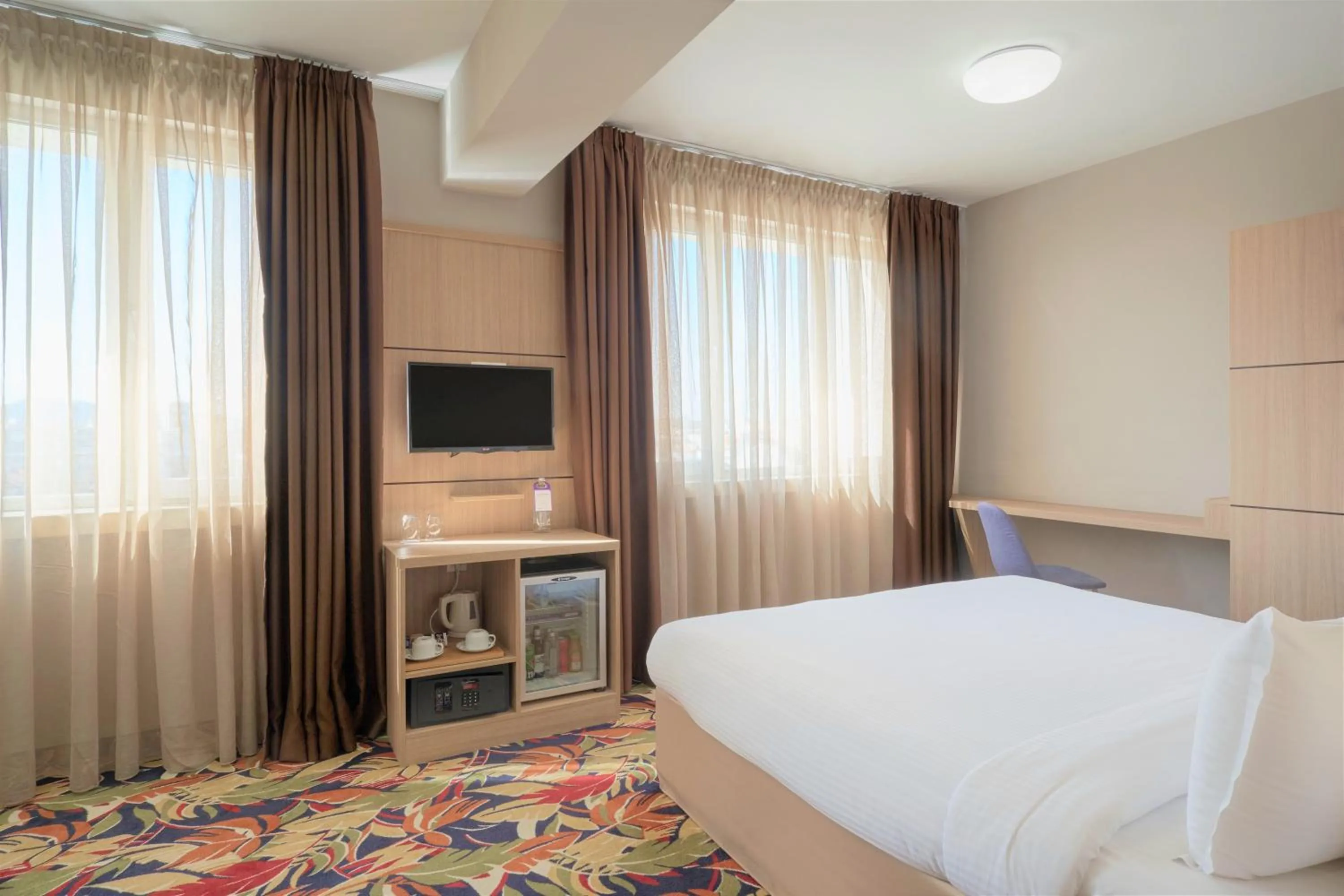 Bed in Radisson Hotel Plovdiv