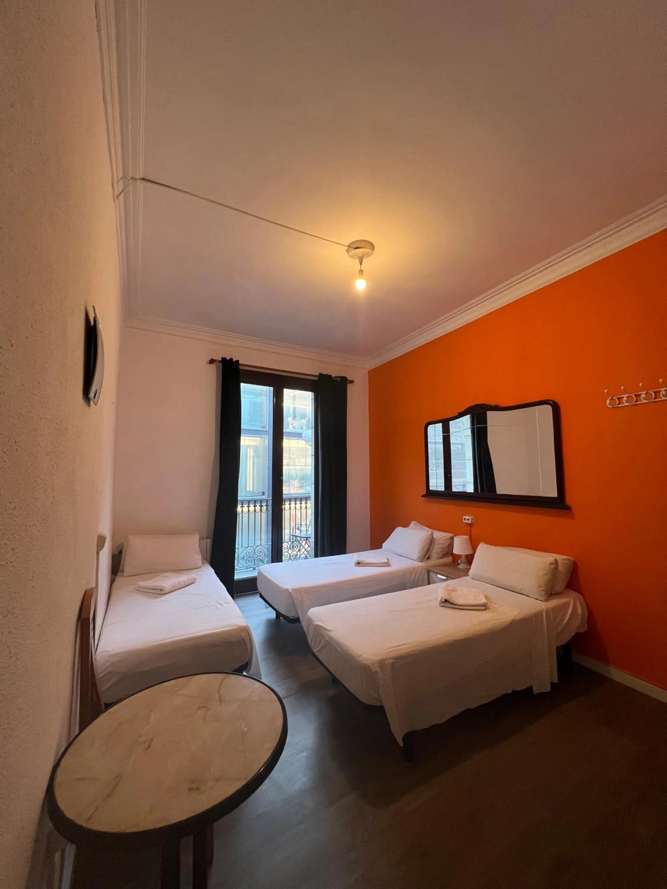 Bed in Pensión Arosa