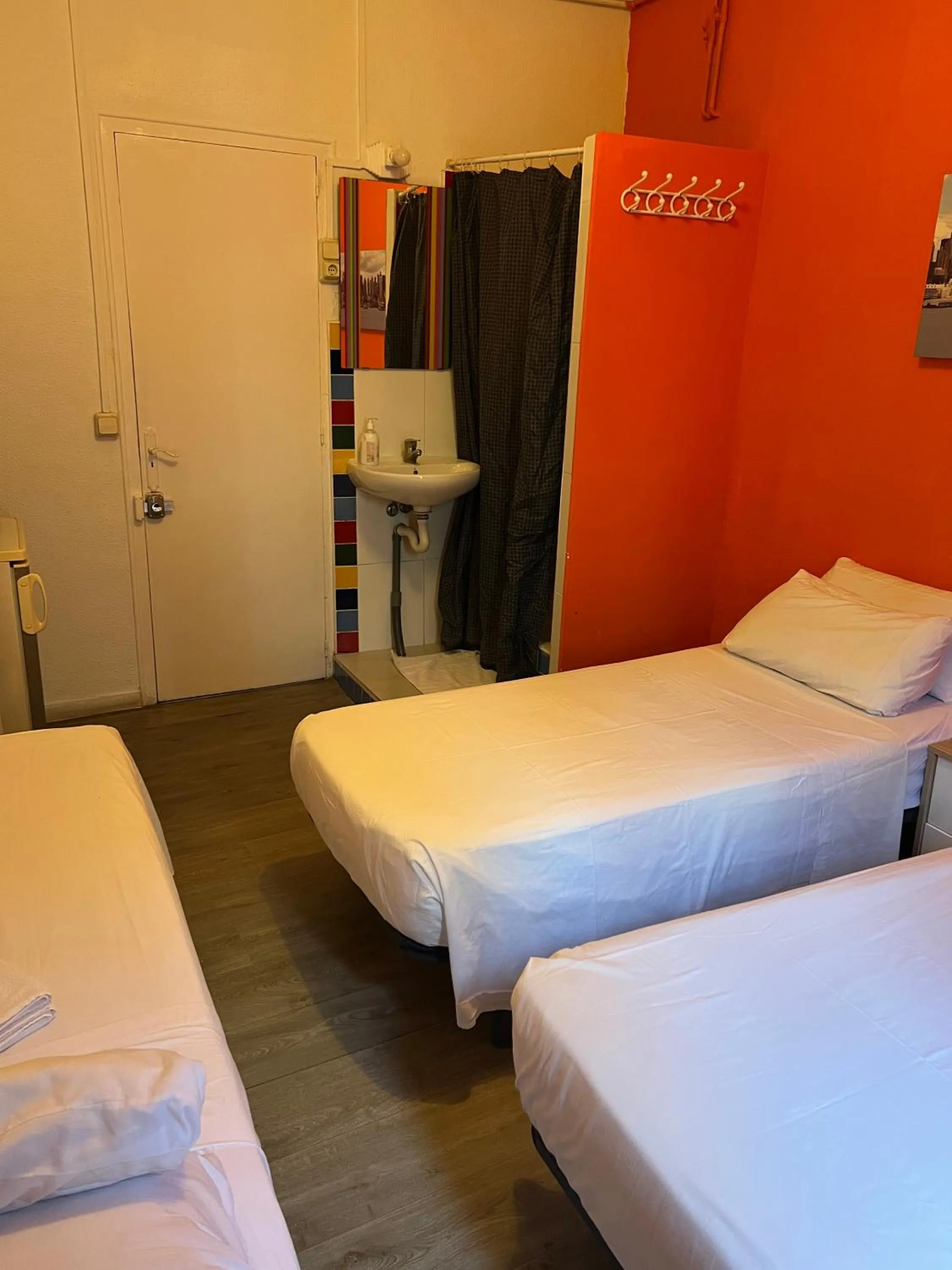 Bed in Pensión Arosa