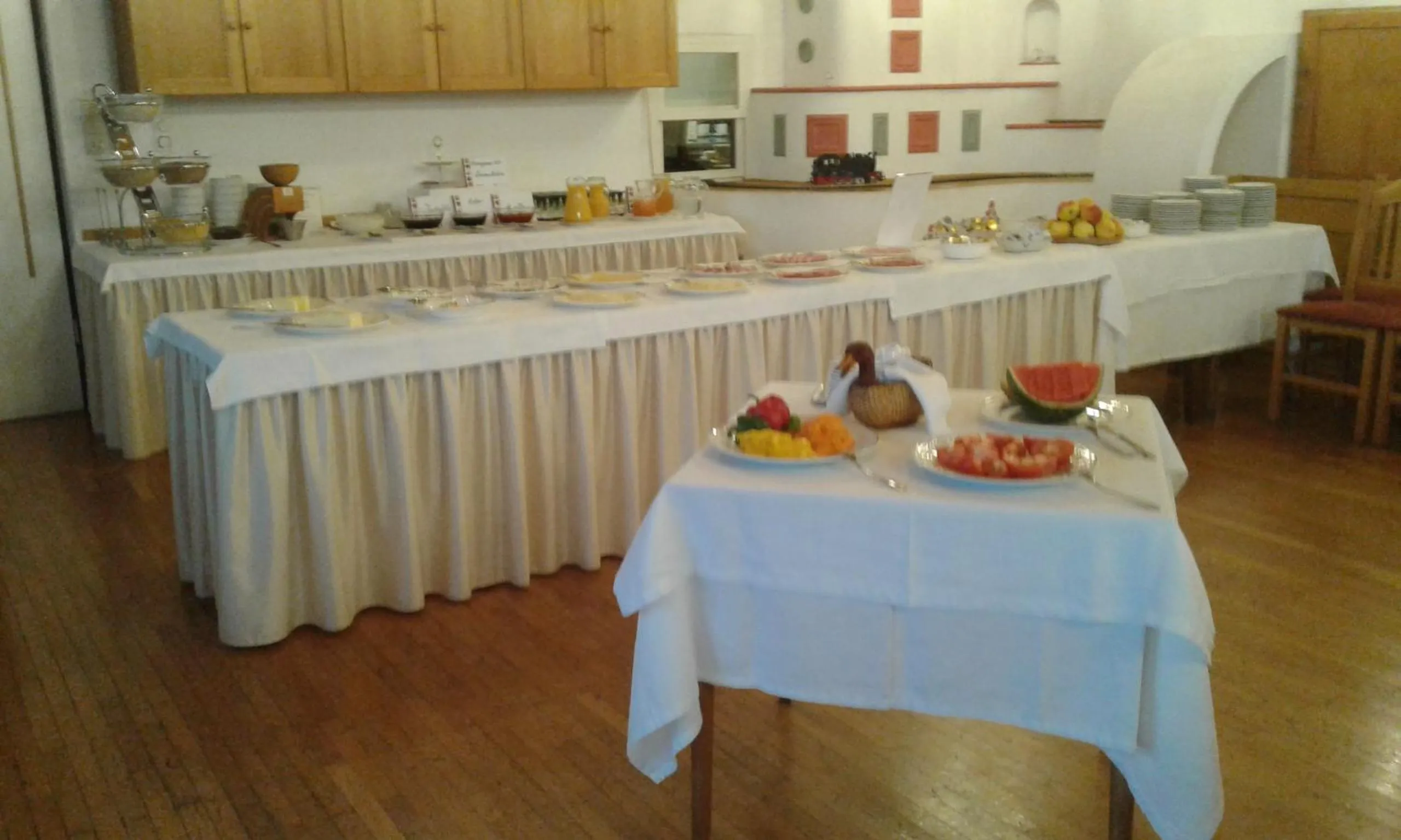 Continental breakfast in Hotel Restaurant Winterbach