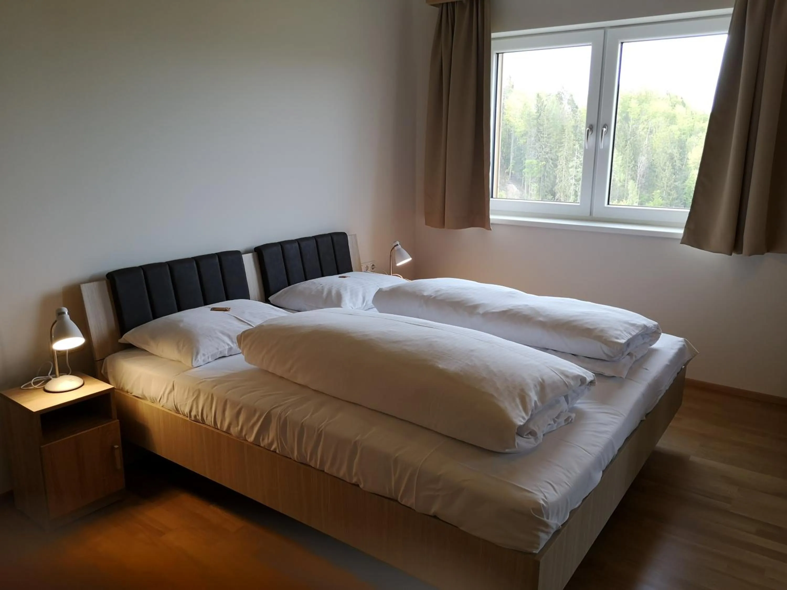 Bed in Hotel Restaurant Winterbach