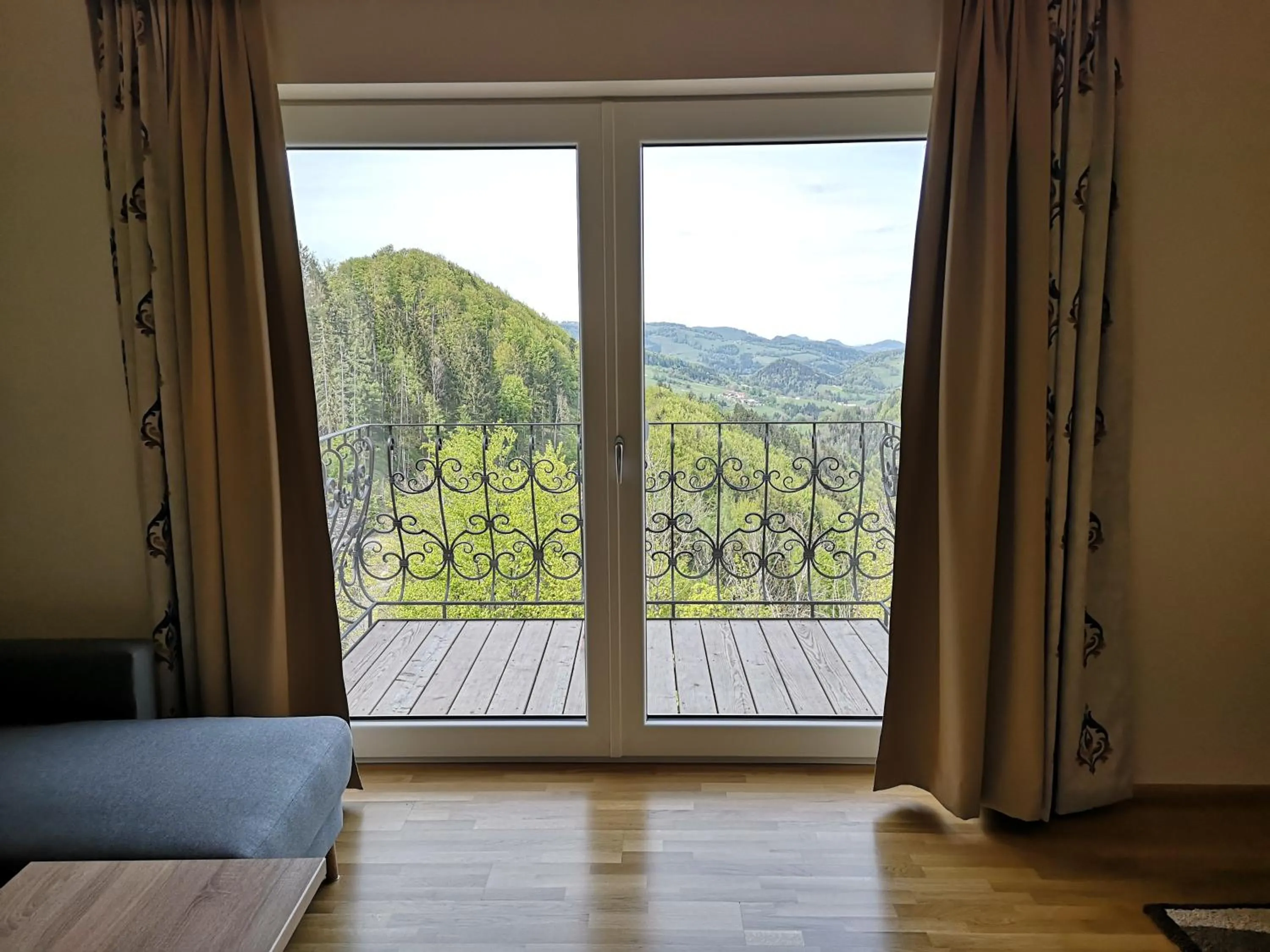 Mountain view in Hotel Restaurant Winterbach